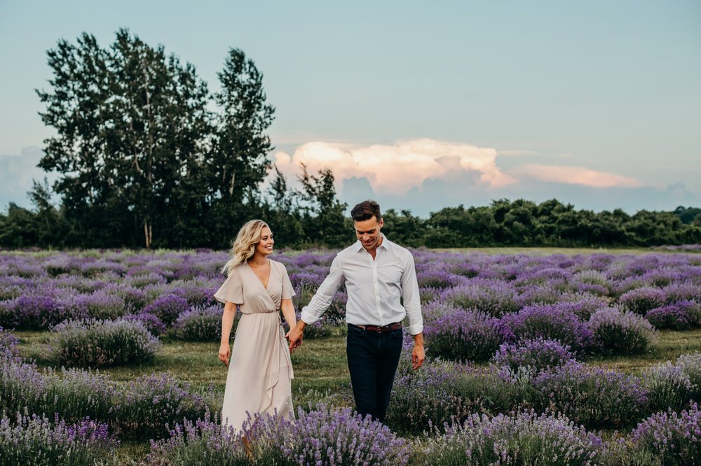 Lavender Farm La Maison Lavande Engagement Session  37.jpg