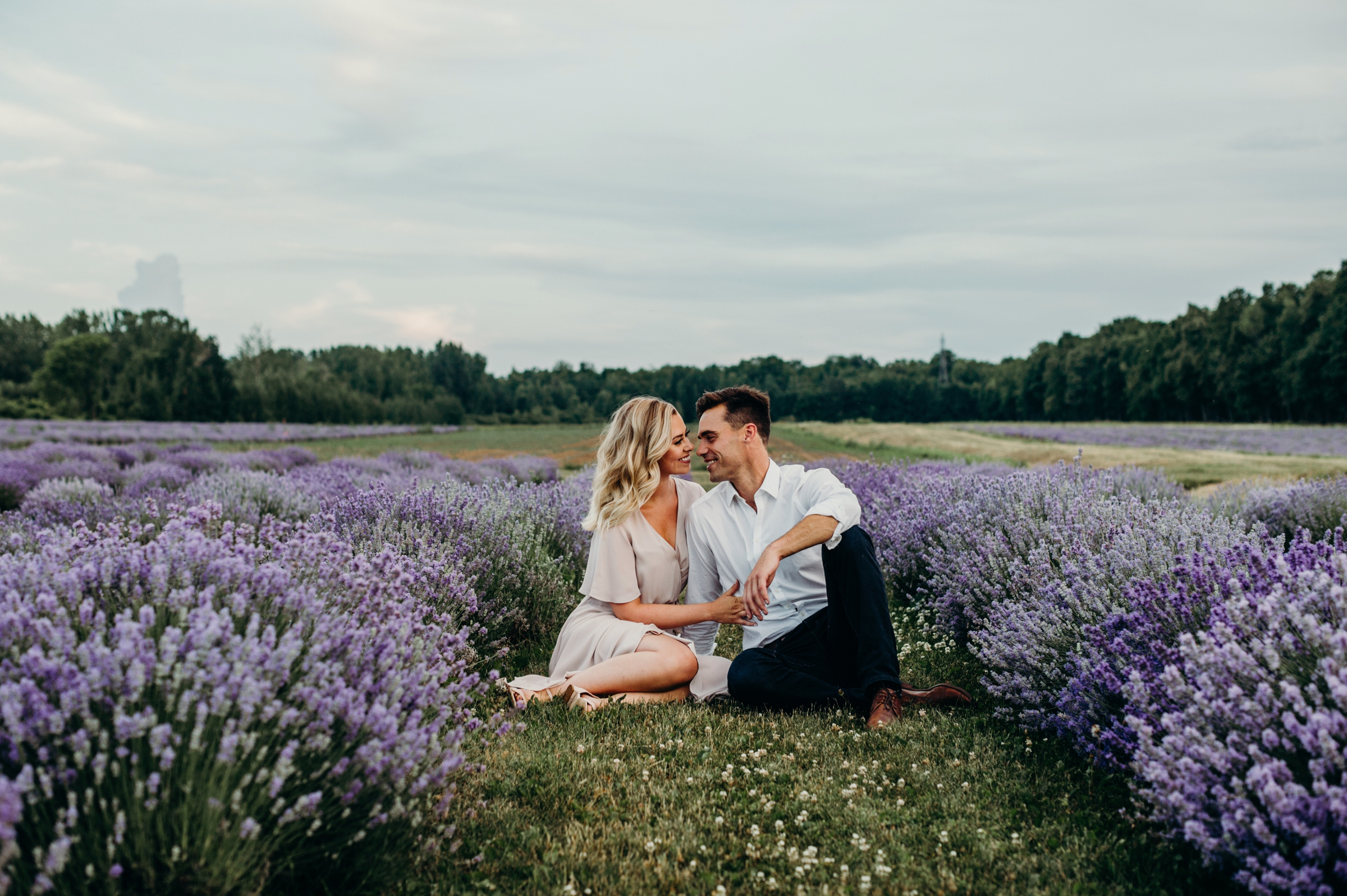 Lavender Farm La Maison Lavande Engagement Session  38.jpg