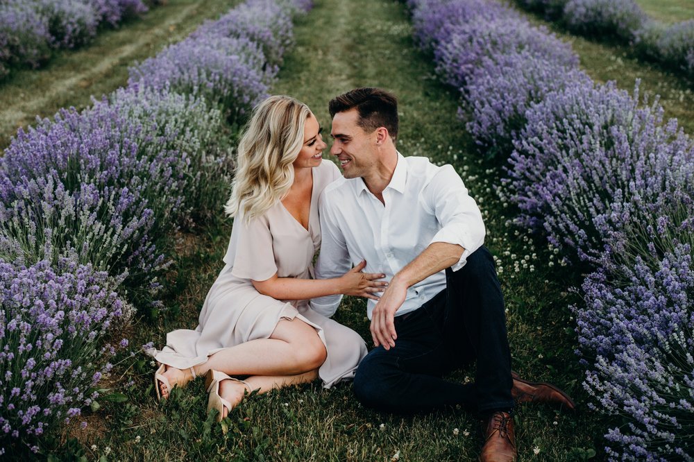 Lavender Farm La Maison Lavande Engagement Session  40.jpg