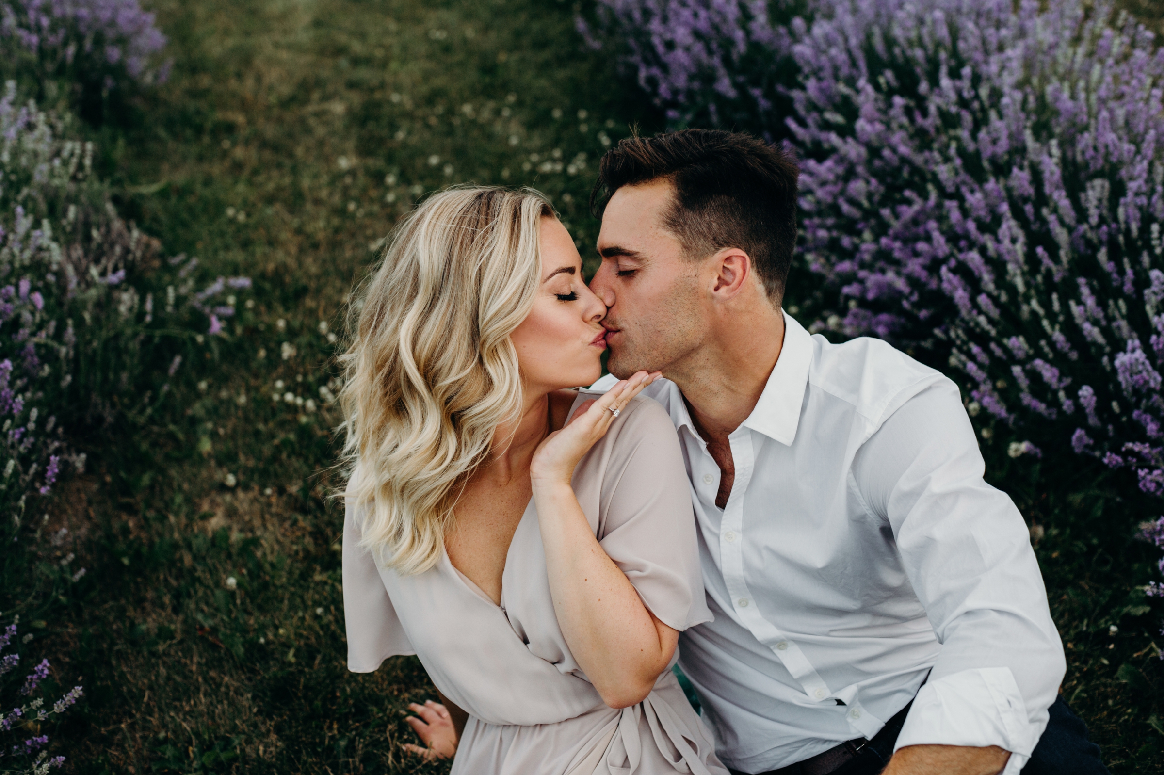 Lavender Farm La Maison Lavande Engagement Session  43.jpg