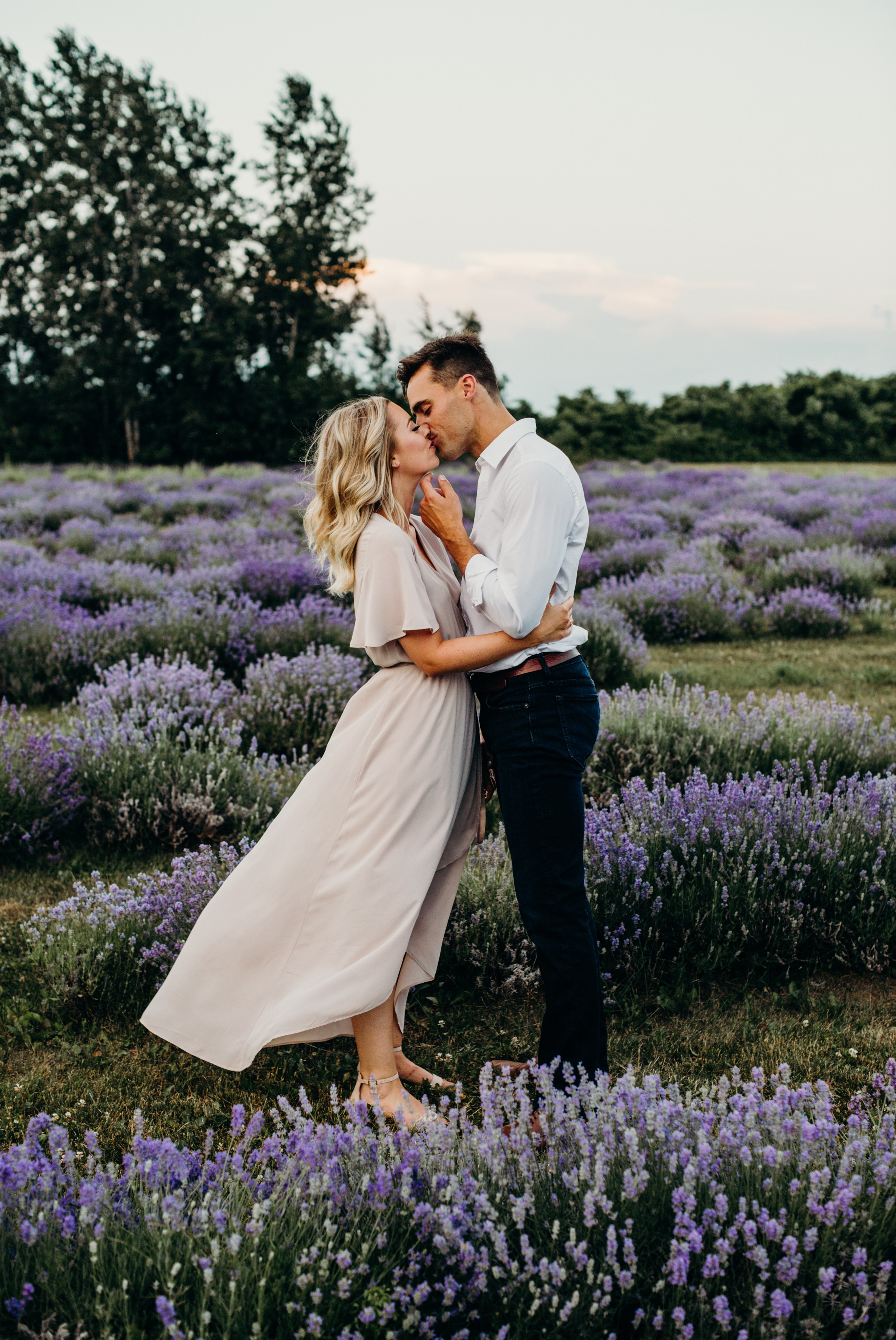 Lavender Farm La Maison Lavande Engagement Session  46.jpg