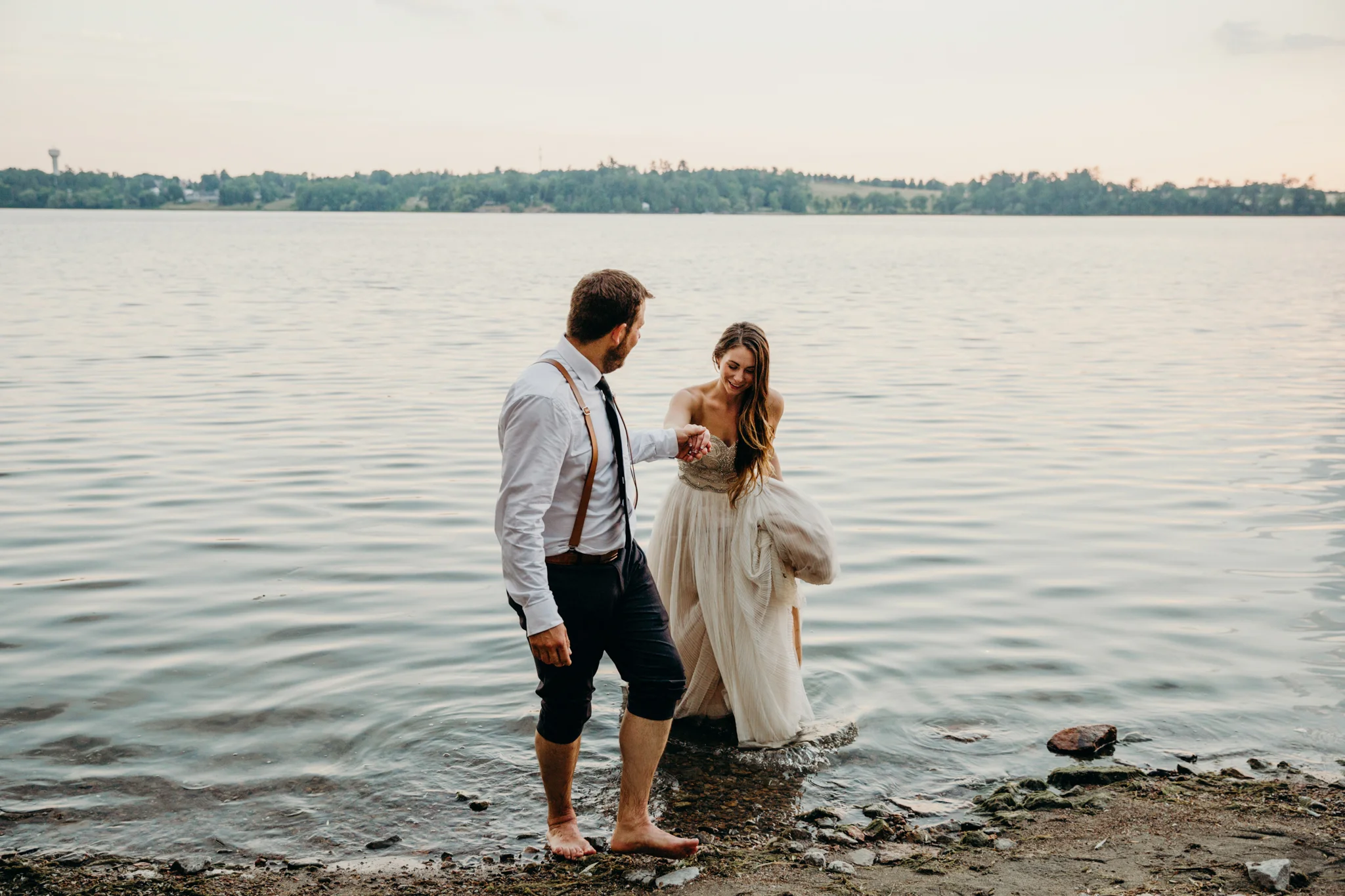 Backyard Wedding Ottawa - Junebug Wedding Featured - Bryanne &amp; Andrew