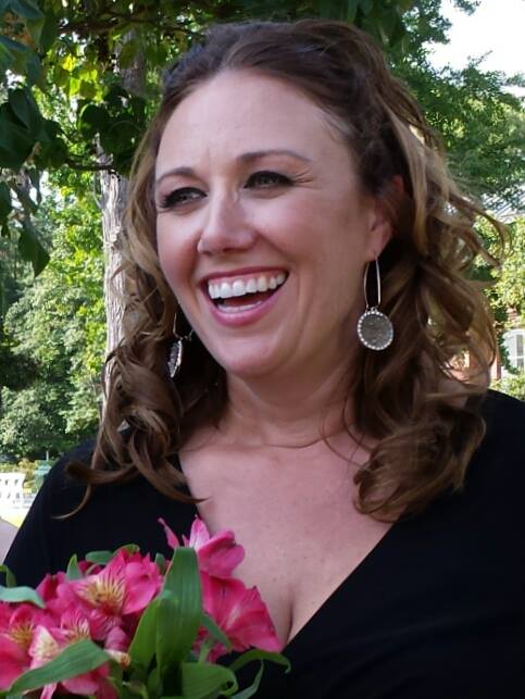 At Susan and Kirk McLean's wedding yesterday