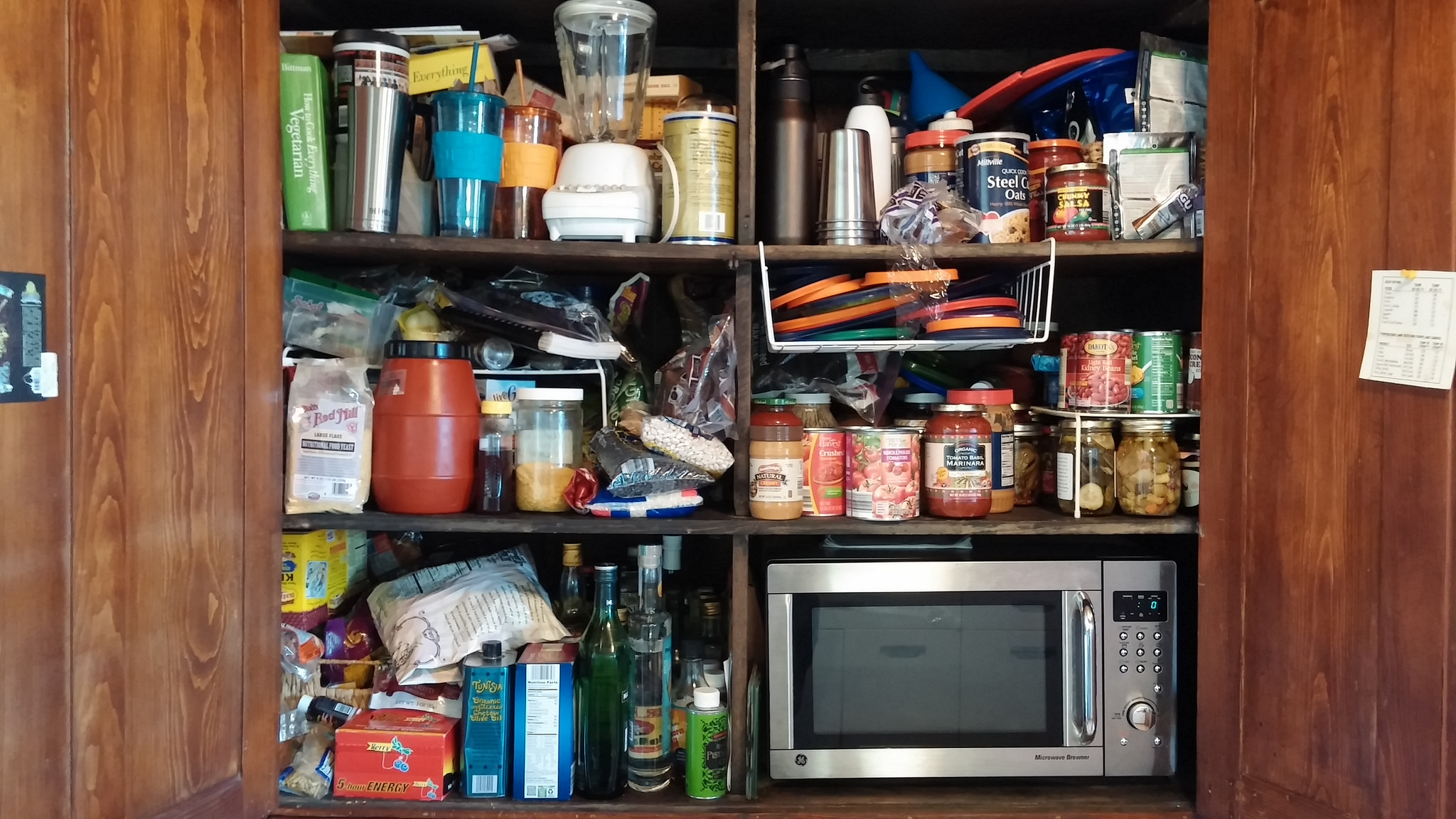 Pantry before cleaning