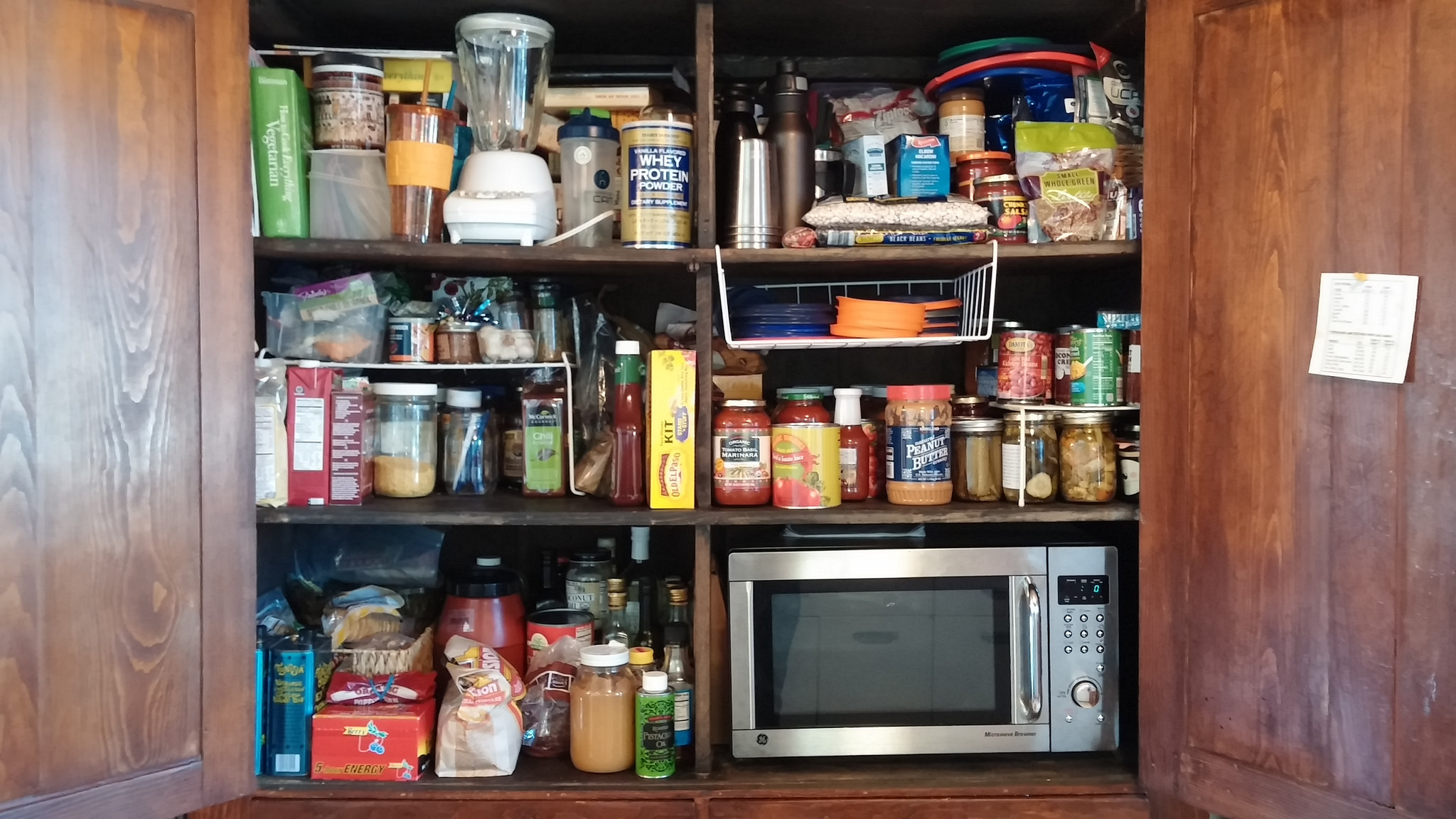 Pantry after cleaning