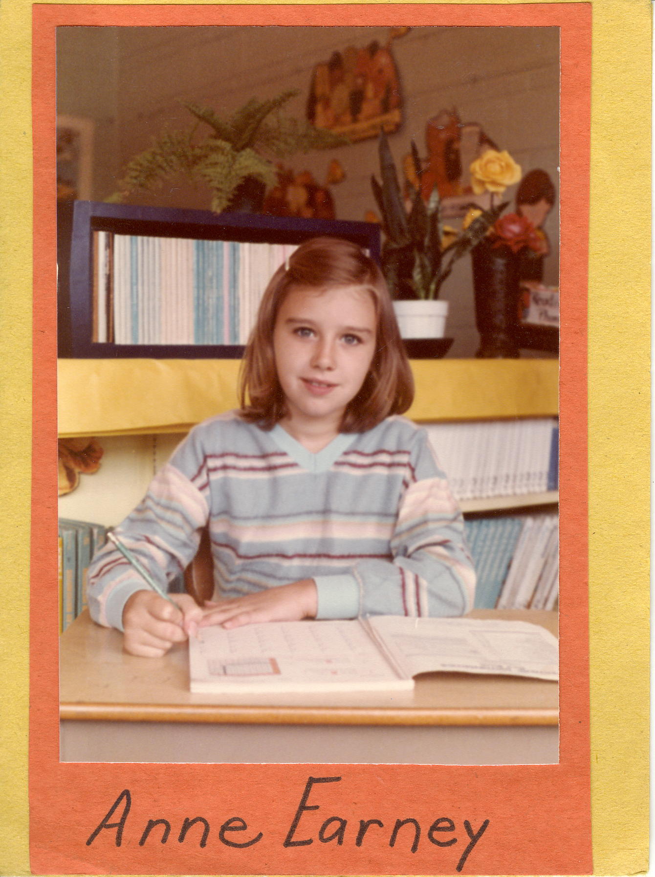 Here I am learning stuff in the 2nd grade. 