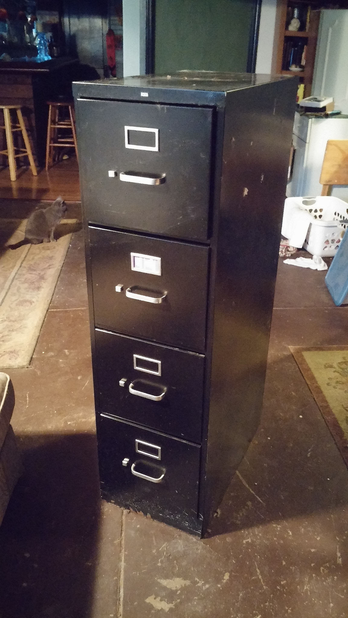 Buh-bye filing cabinet!