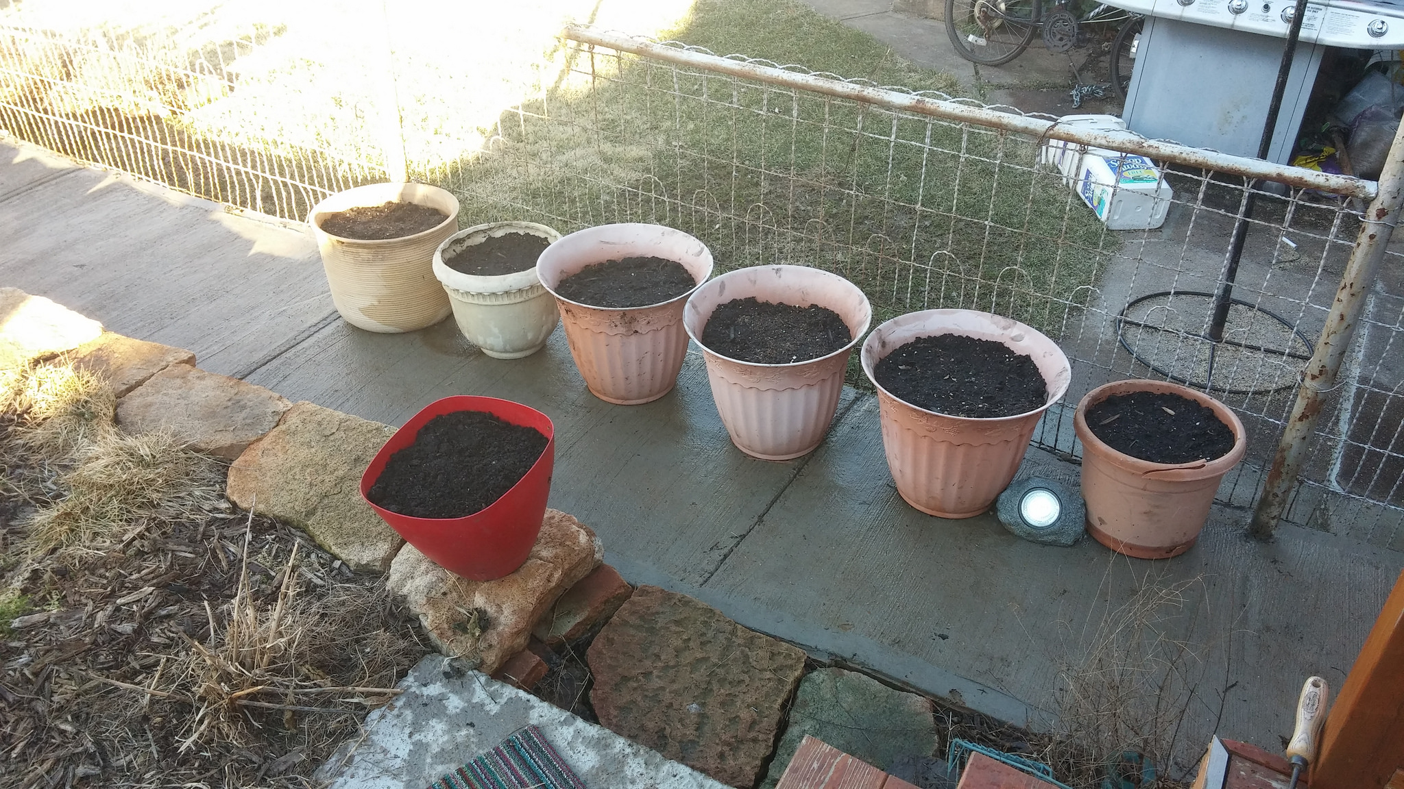 Doesn't that look like good dirt?