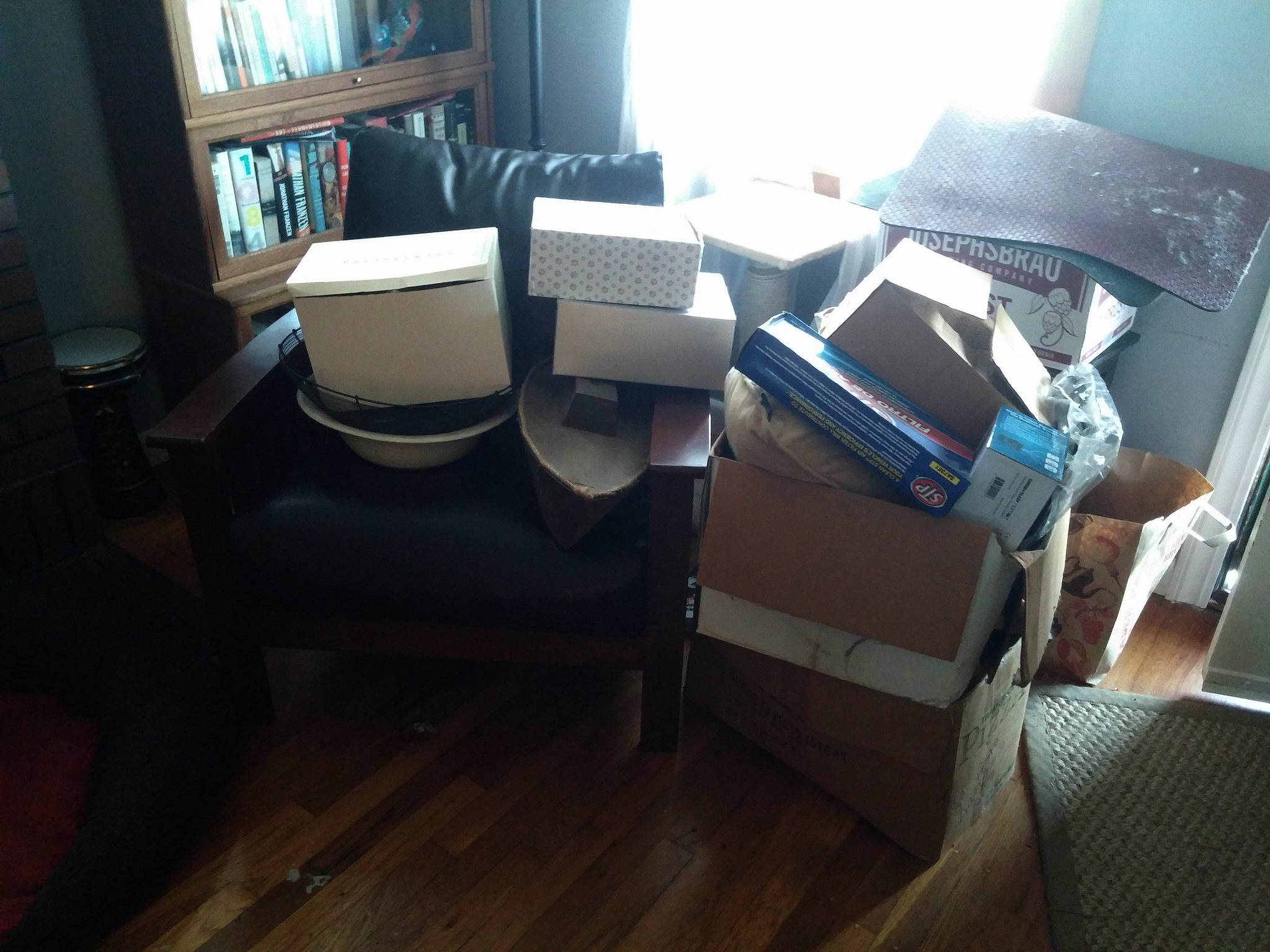 Donation pile