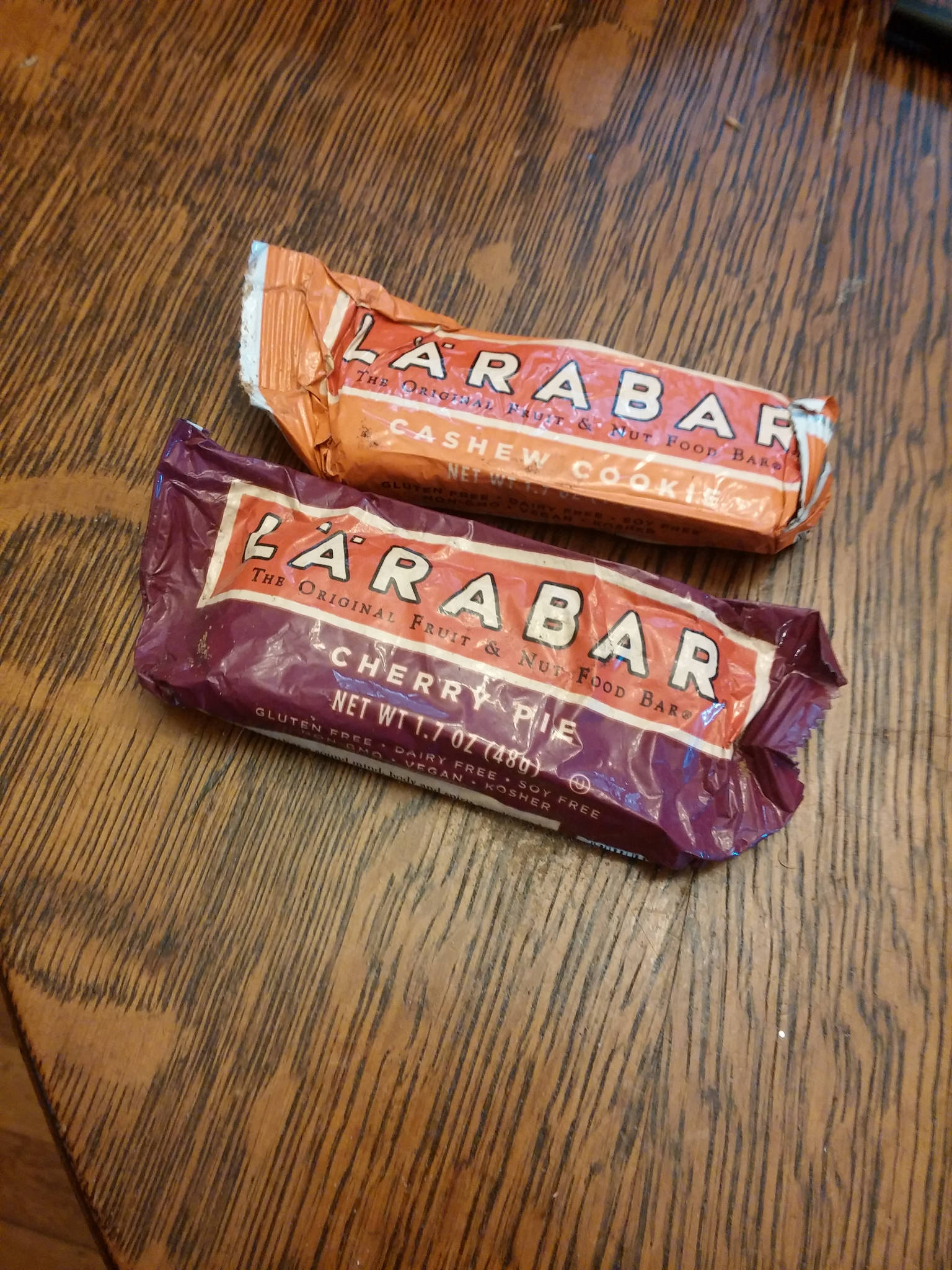 My bad. RIP Lara bars. 