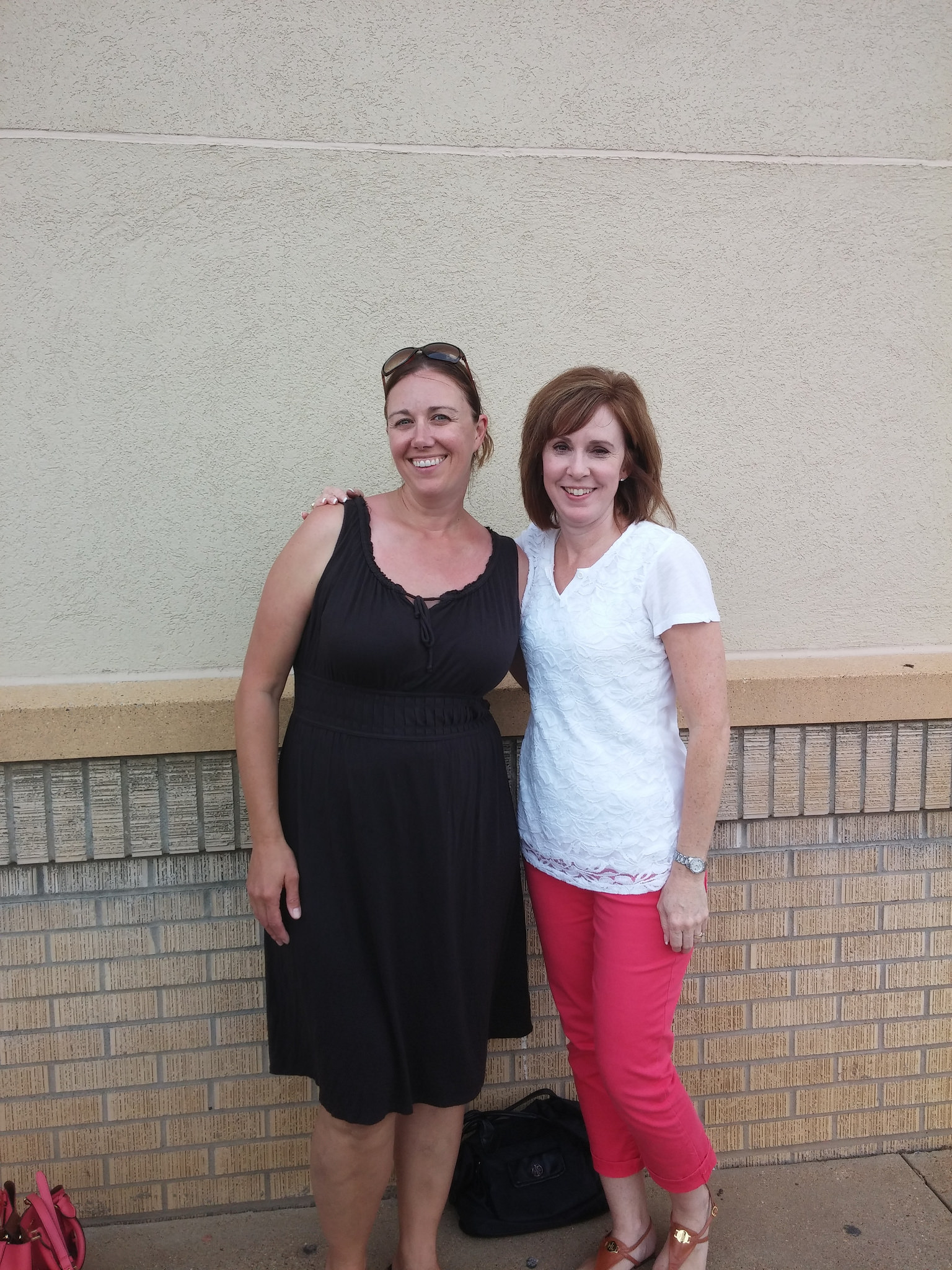 Me and my friend Jody - we've been friends since junior high! And my sundress, which has been traveling with me since 2013, but which I decided to upgrade after this last trip, because it's getting old. 