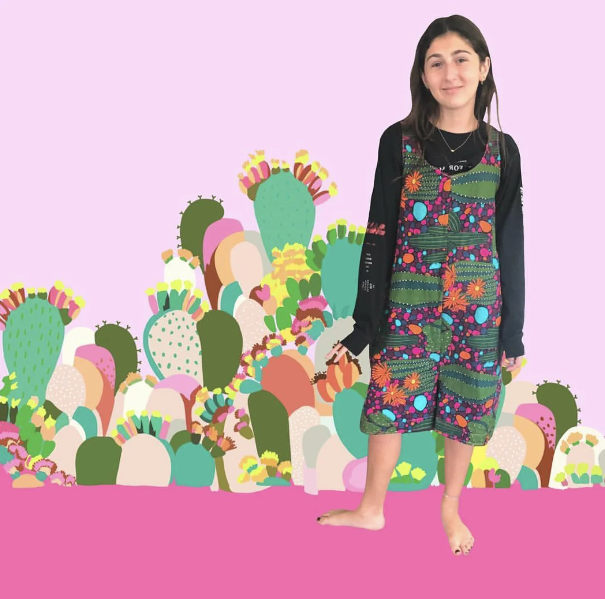 cactus jumpsuit
