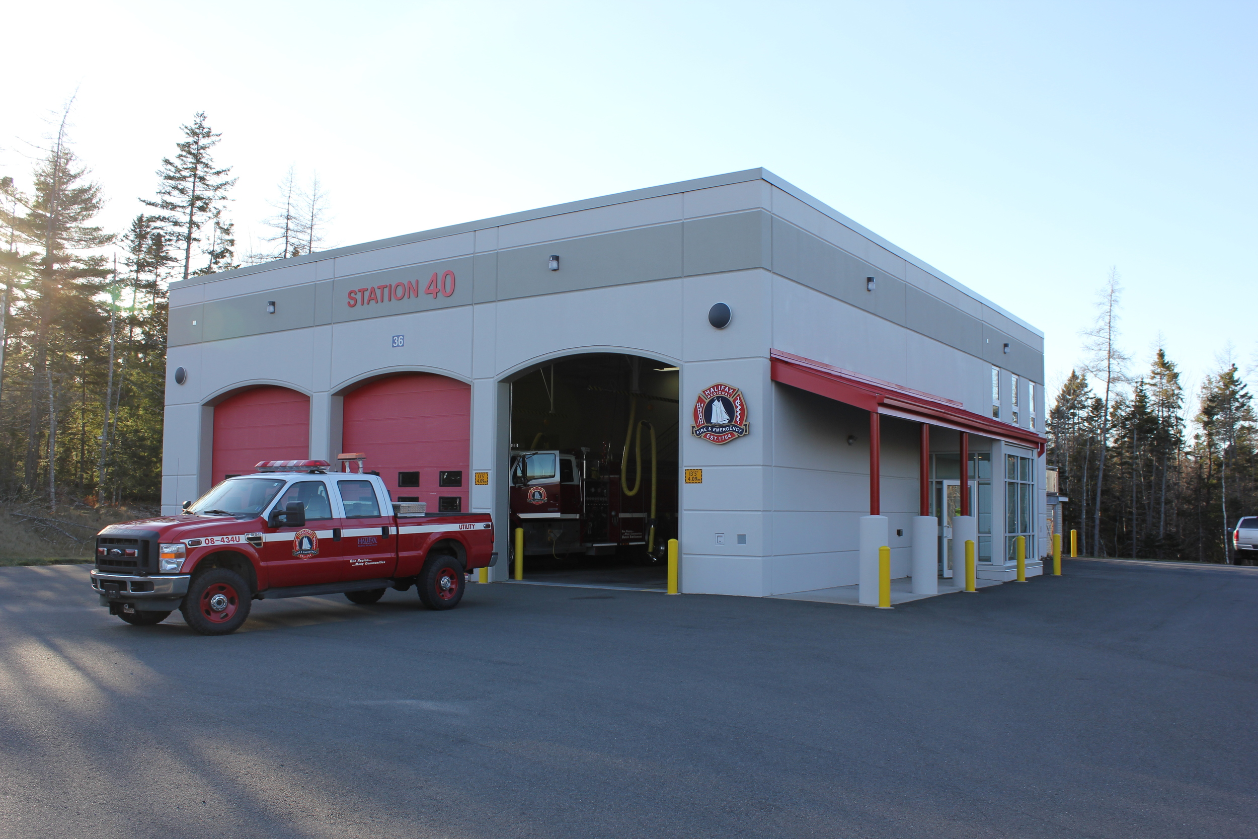 Dutch Settlement Fire Station — M&R Engineering Ltd. Mechanical and