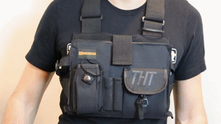 Two Hand Touch - iPad and Tablet Chest Rig