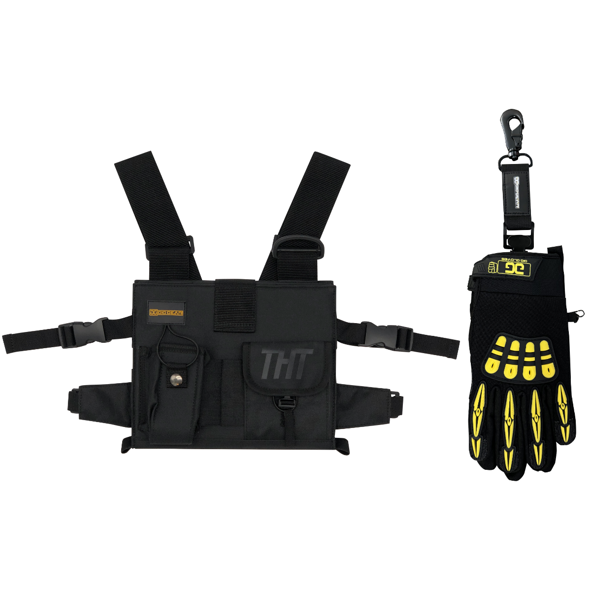 Ultimate Live Sound Bundle: THT Harness + Hi-Vis Gig Gloves + GatorBite