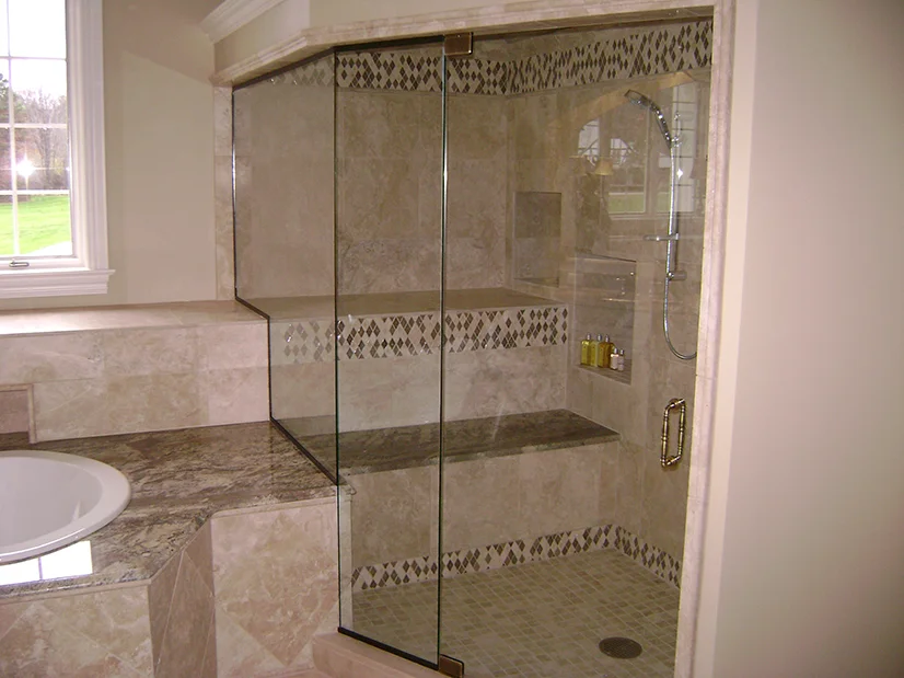 Custom Neo Angle Euro Steam Shower