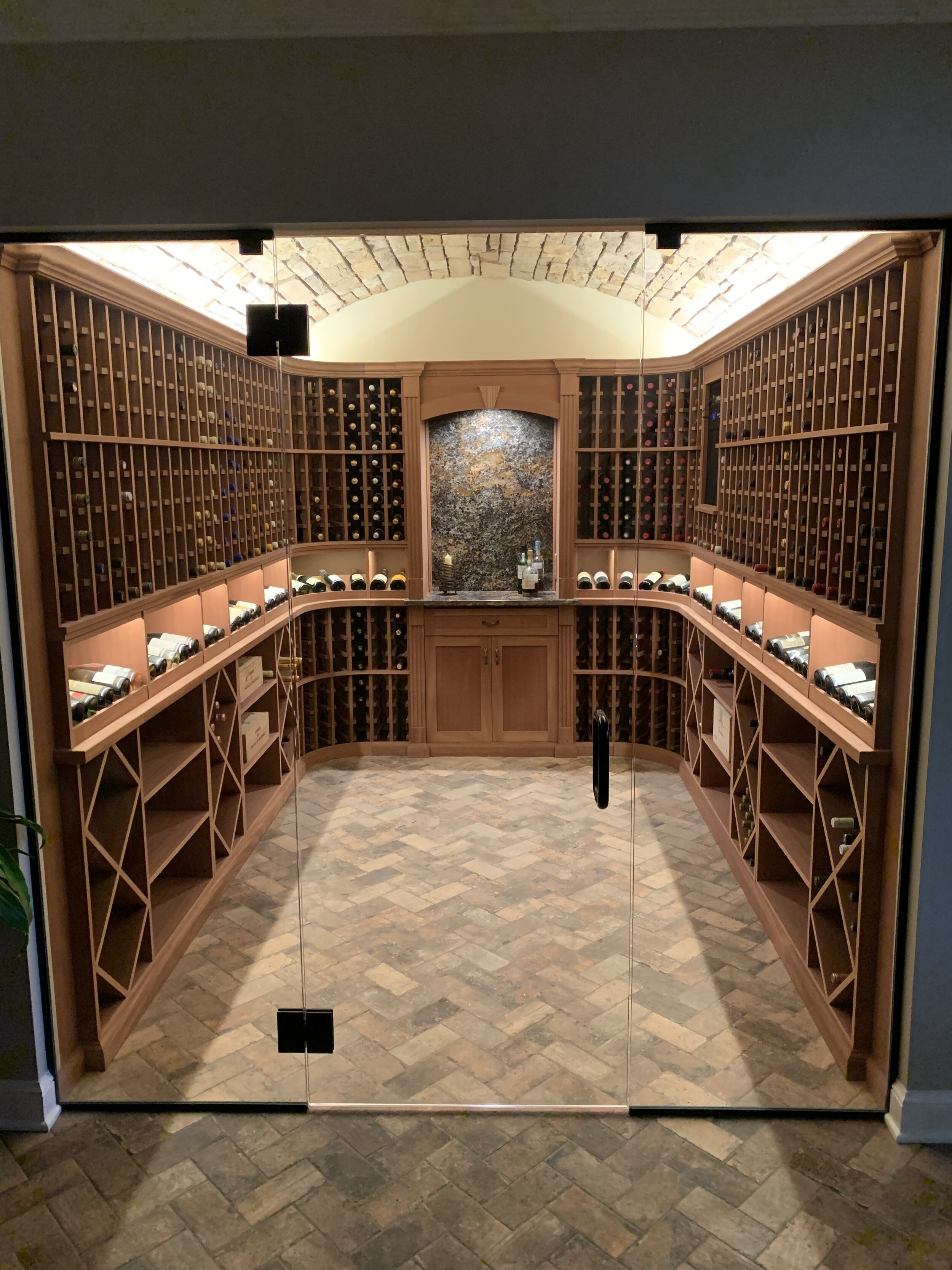 Wine Room Glass Enclosure