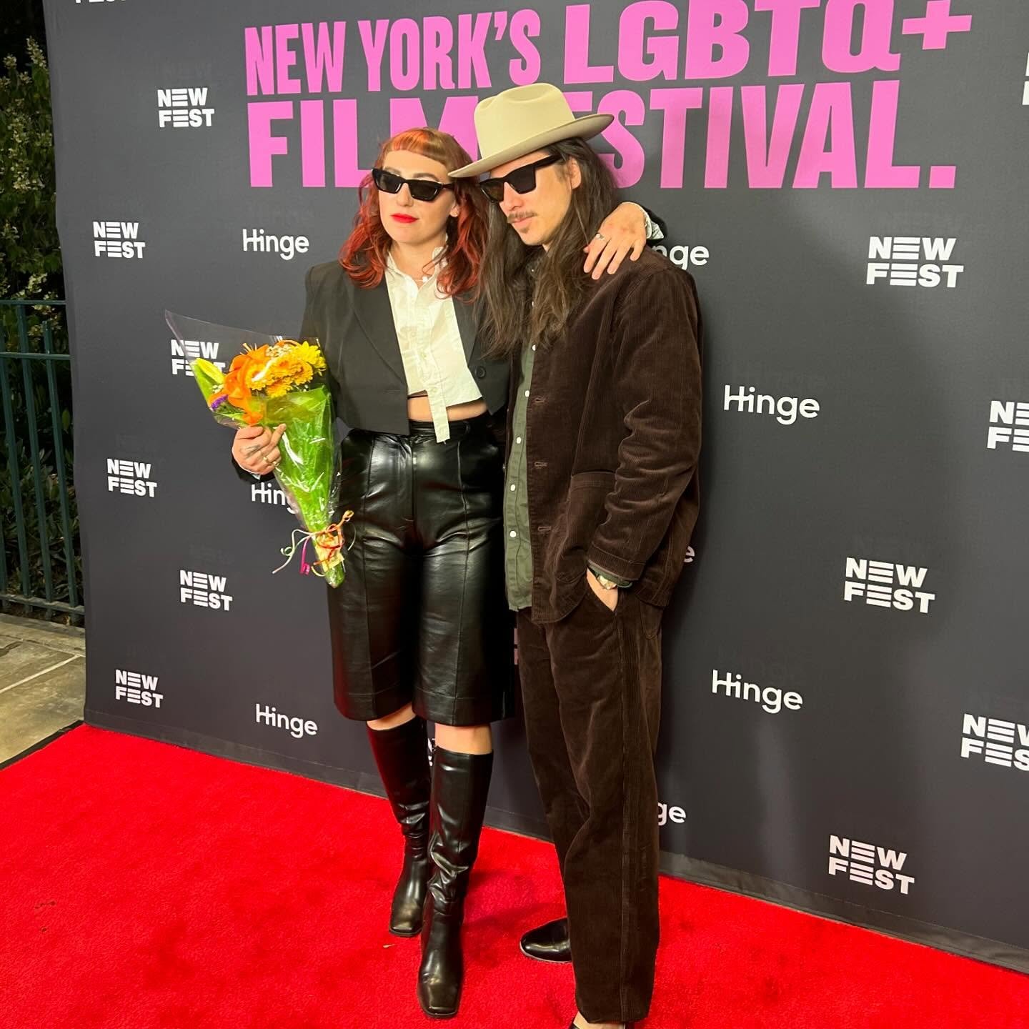 Started our festival run with a World Premiere at @newfest and experienced the fullest queer joy possible. Grateful to be in such inspired visionary company for the past 10 days. Thank you to those who came out and supported us! // Swipe for a little