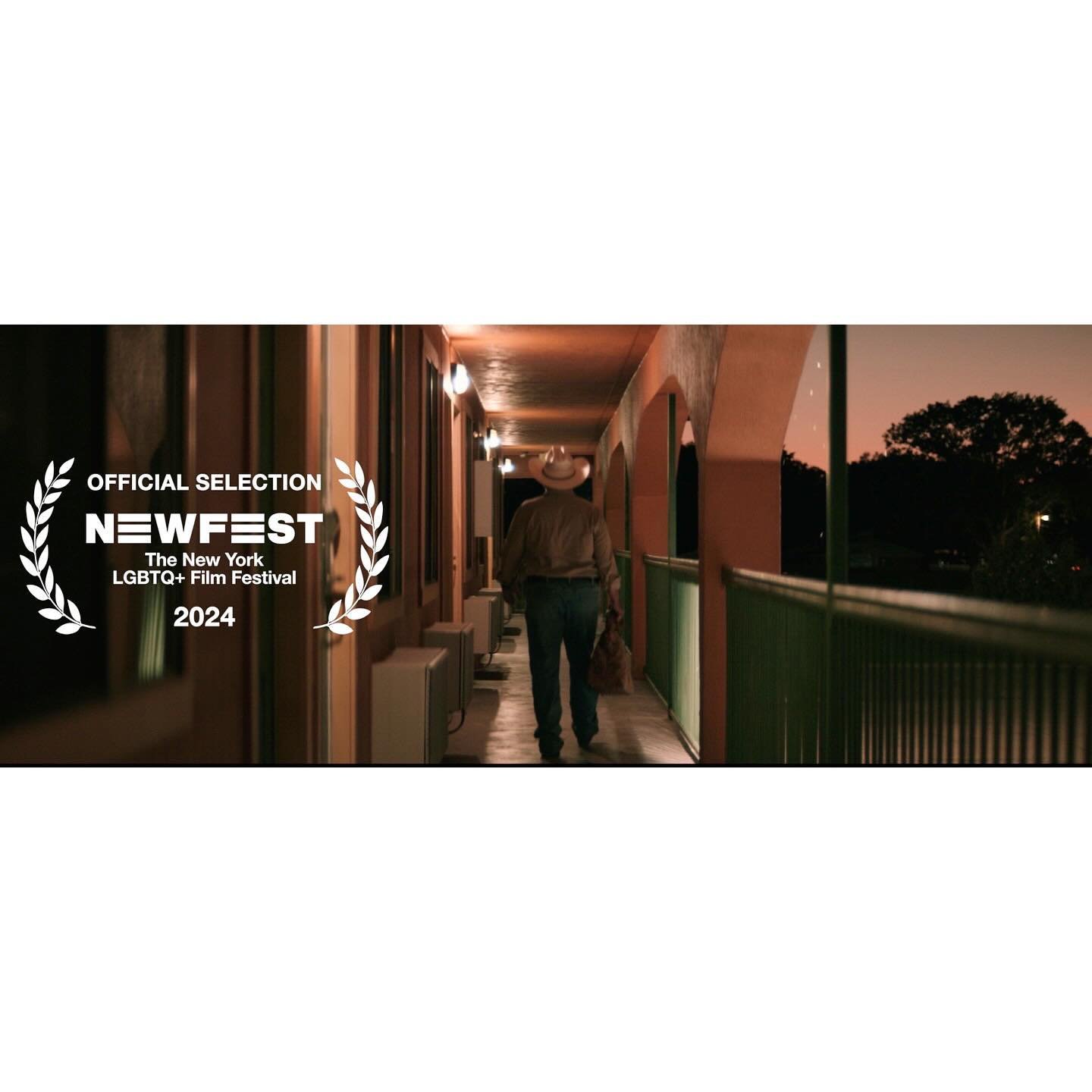 Incredibly proud and honored to premiere my queer cowboy short film, HOT SHEET MOTEL, at Newfest this year! I couldn&rsquo;t have made this without the love and support from so many people, especially those who helped me erect this into existence on 