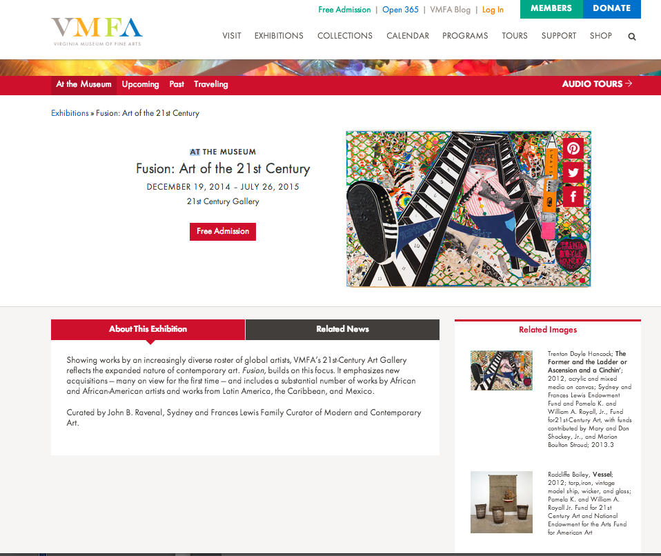Virginia Museum of Fine Arts: Fusion: Art of the 21st Century