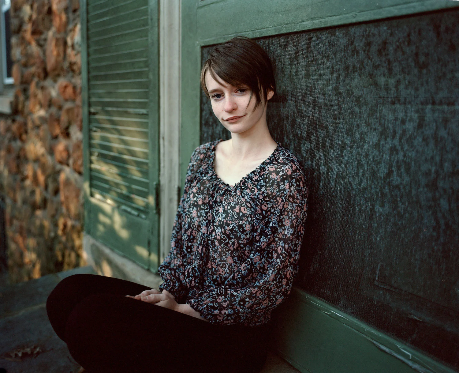 Regina at her Grandparents', 2015