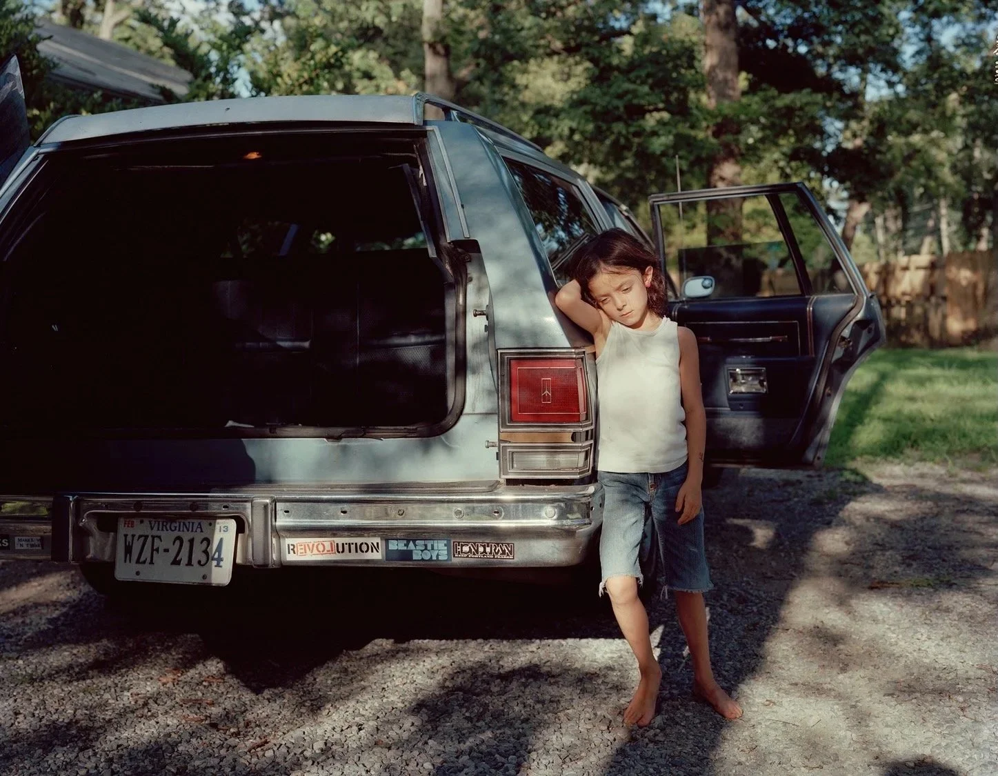 Mavis by the Family Car, 2013