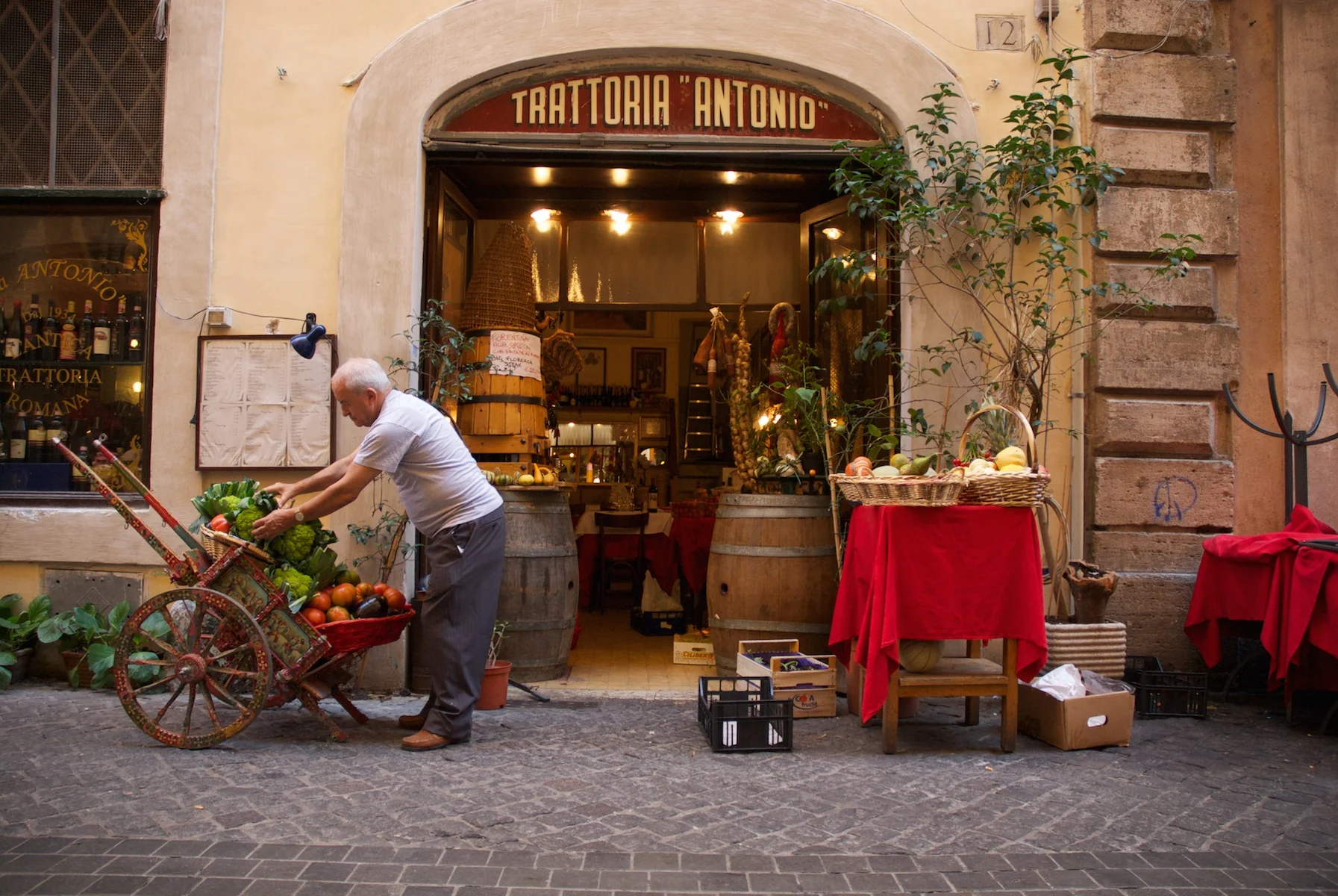 Typical Roman Trattoria