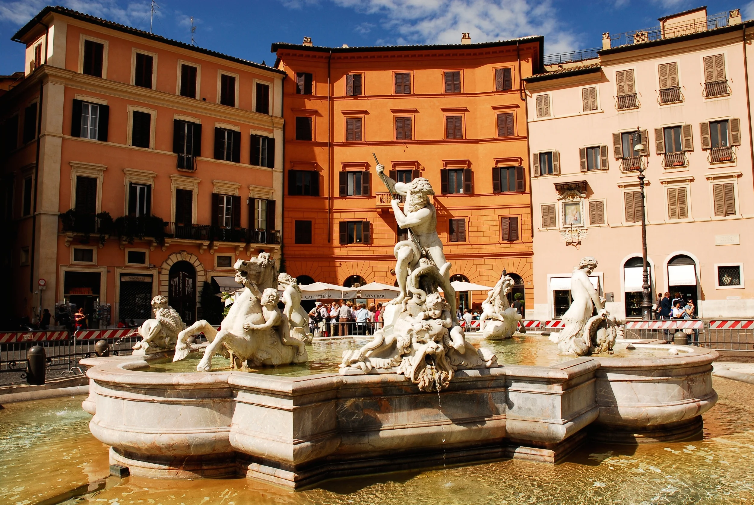 Neptune Fountain in Piazza Navona