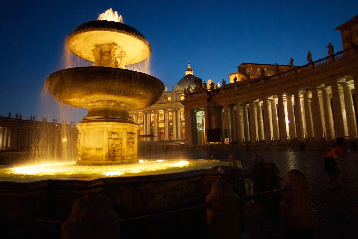 St. Peter's Square at Twilight
