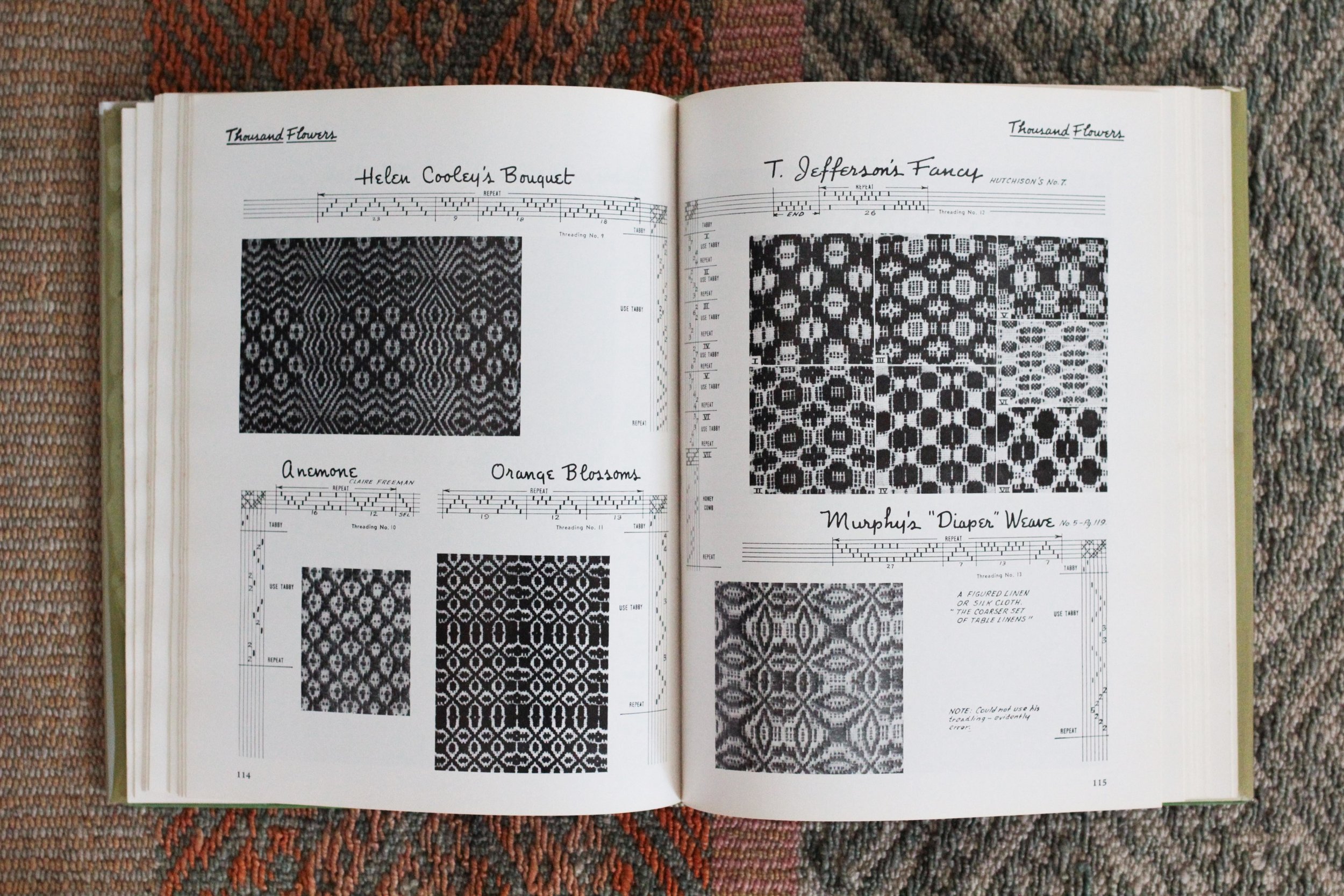 a handweaver's pattern book — Weaver House
