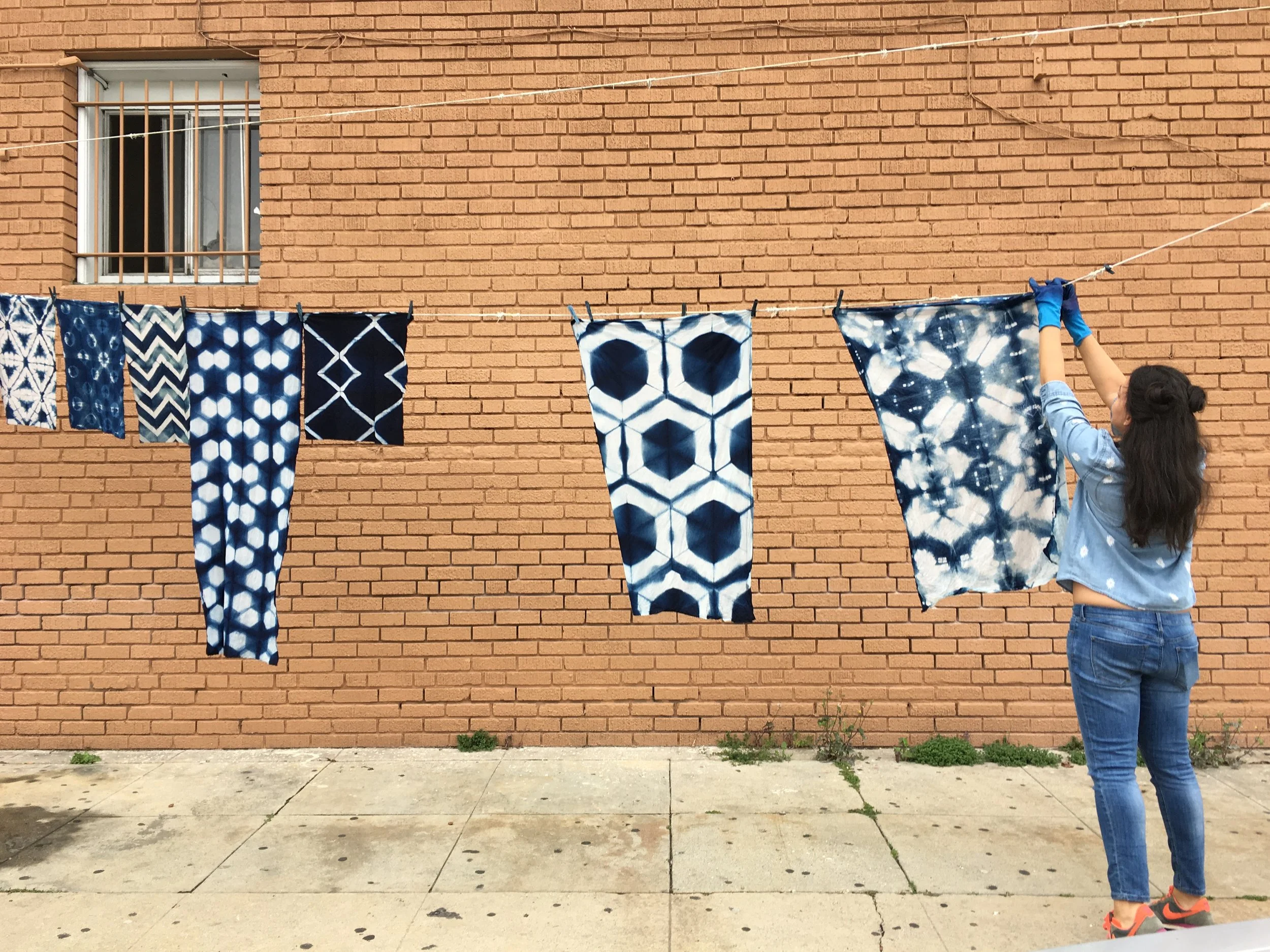 Graham Keegan Brick Wall Workshop Clothesline.jpg