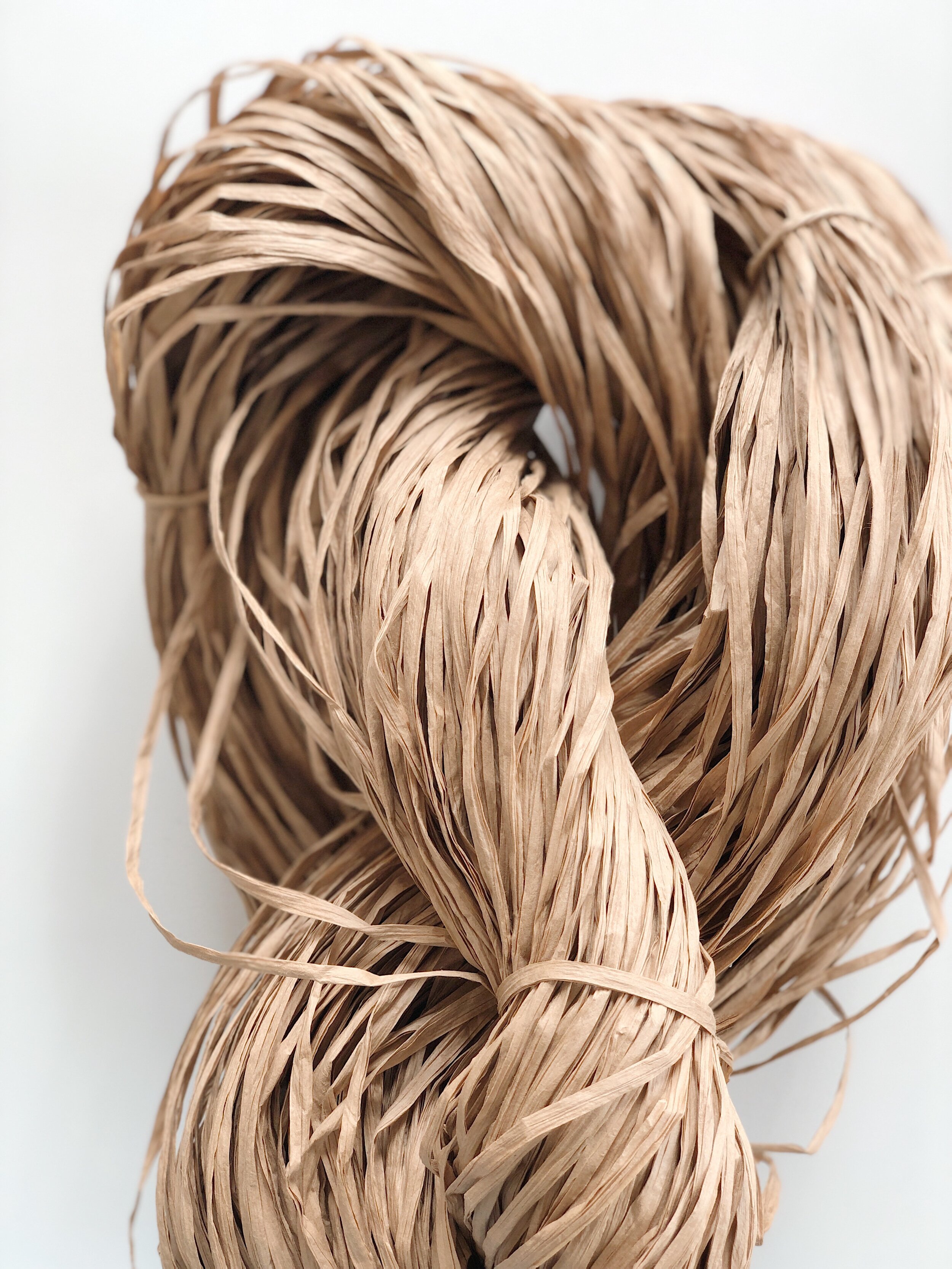 paper raffia: natural kraft — Weaver House