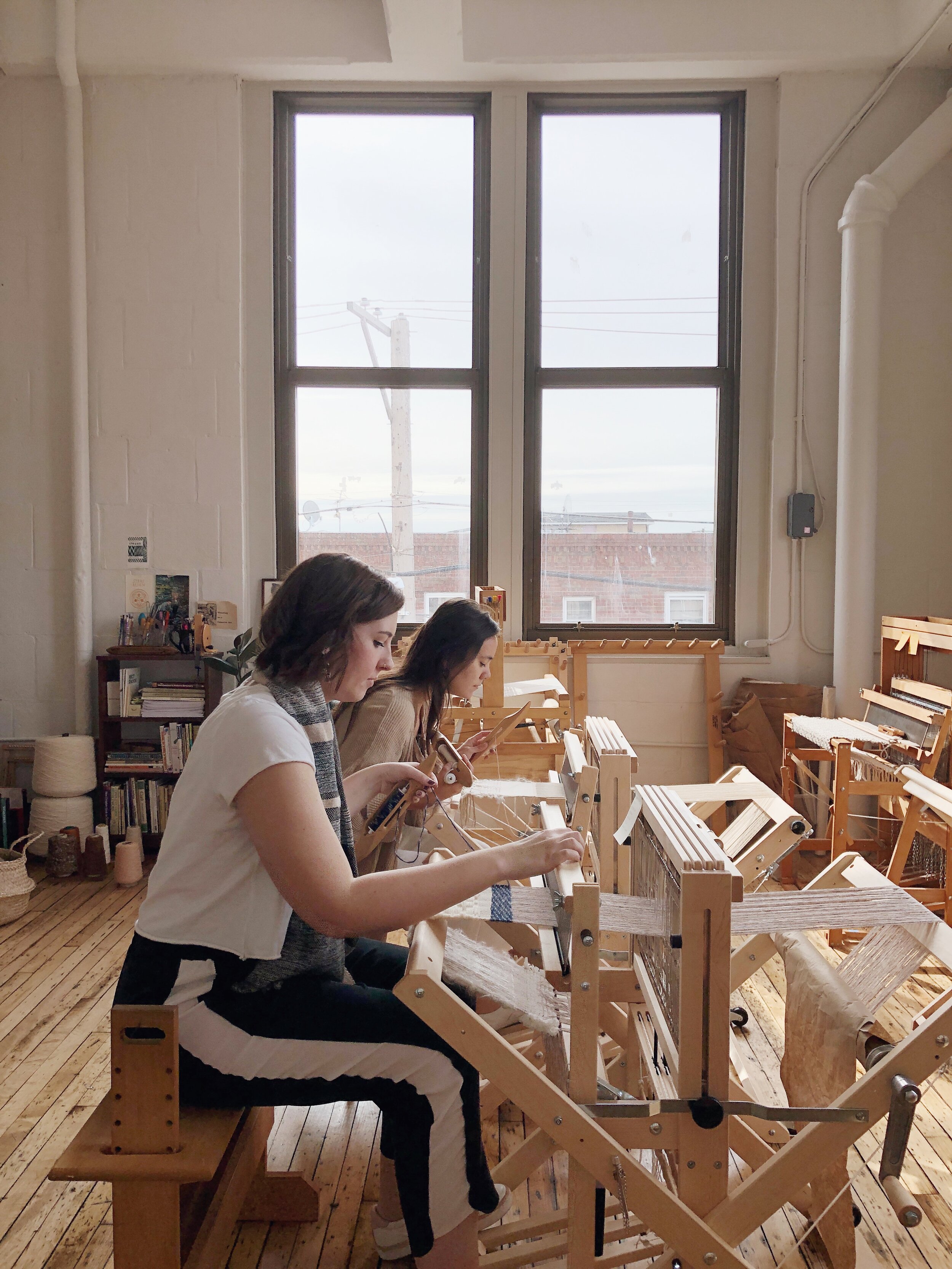 26 schacht baby wolf floor loom — Weaver House