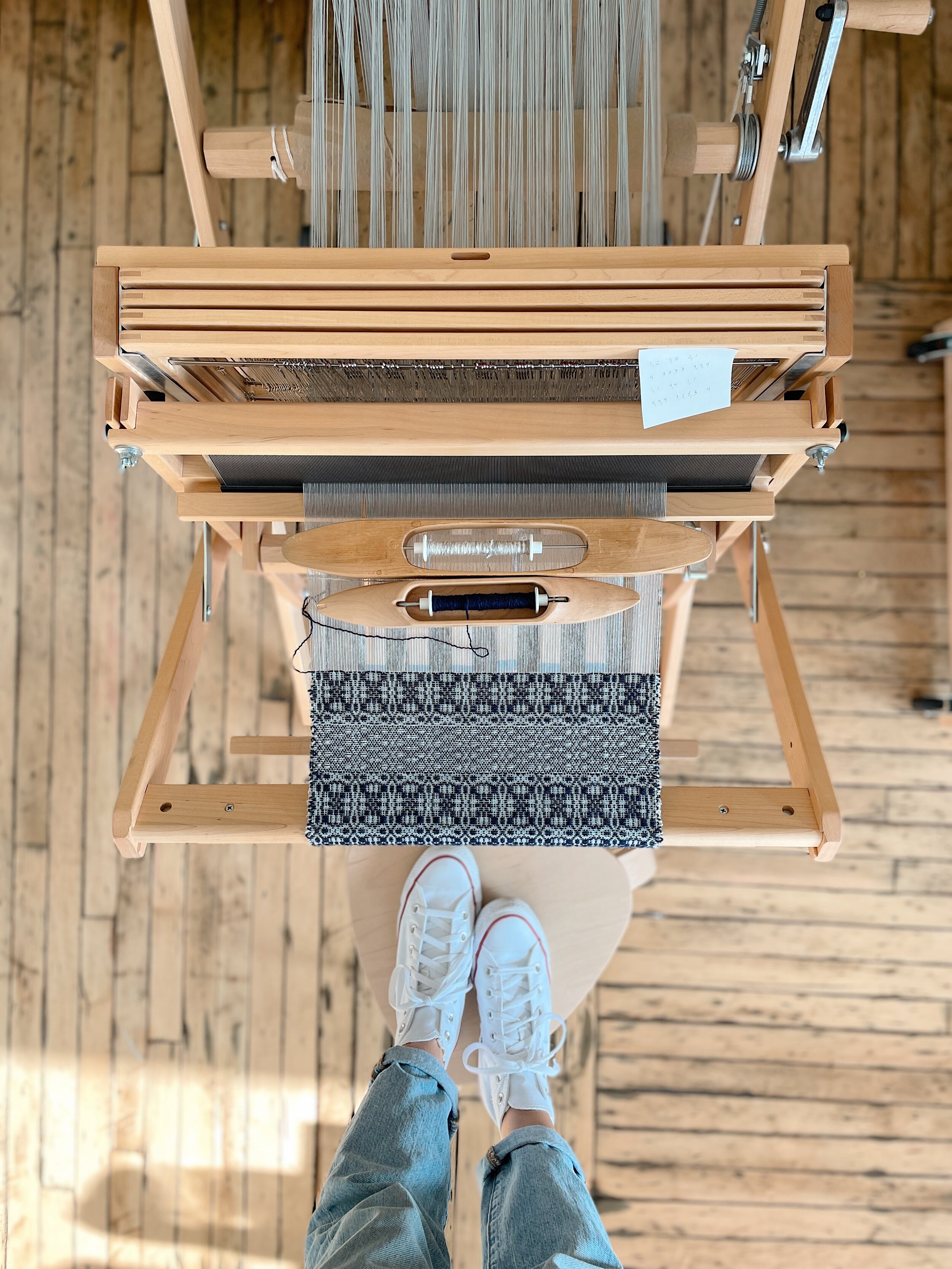 Baby Wolf Floor Loom by Schacht - GATHER Textiles Inc.