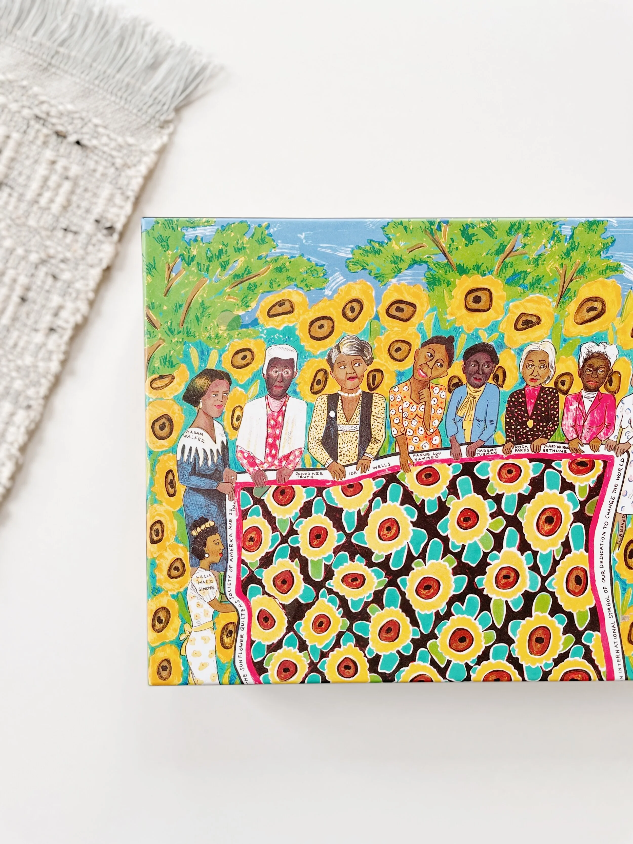 faith ringgold the sunflower quilting bee at arles 1000 piece puzzle
