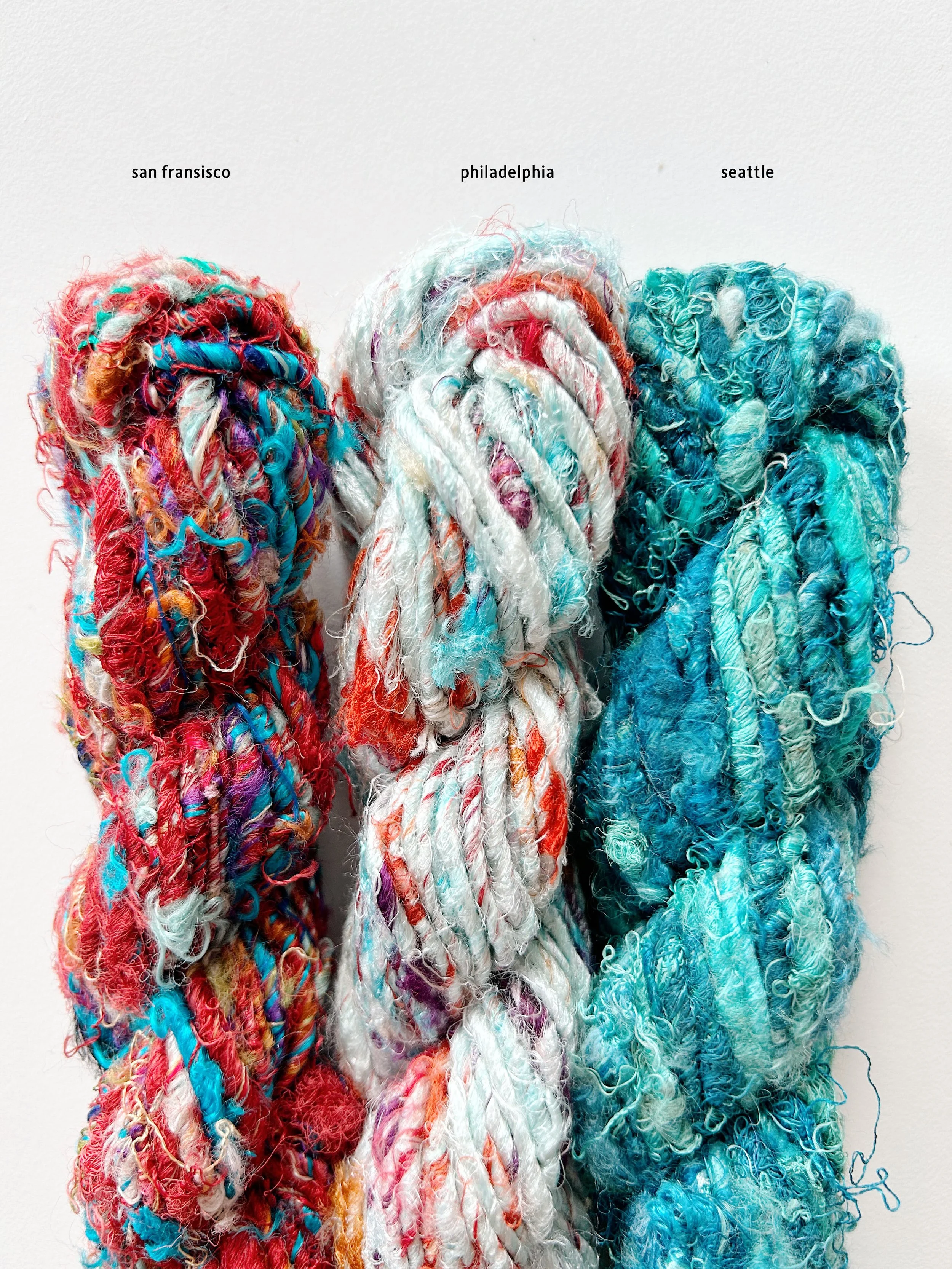 handspun banana silk (12 colors) — Weaver House