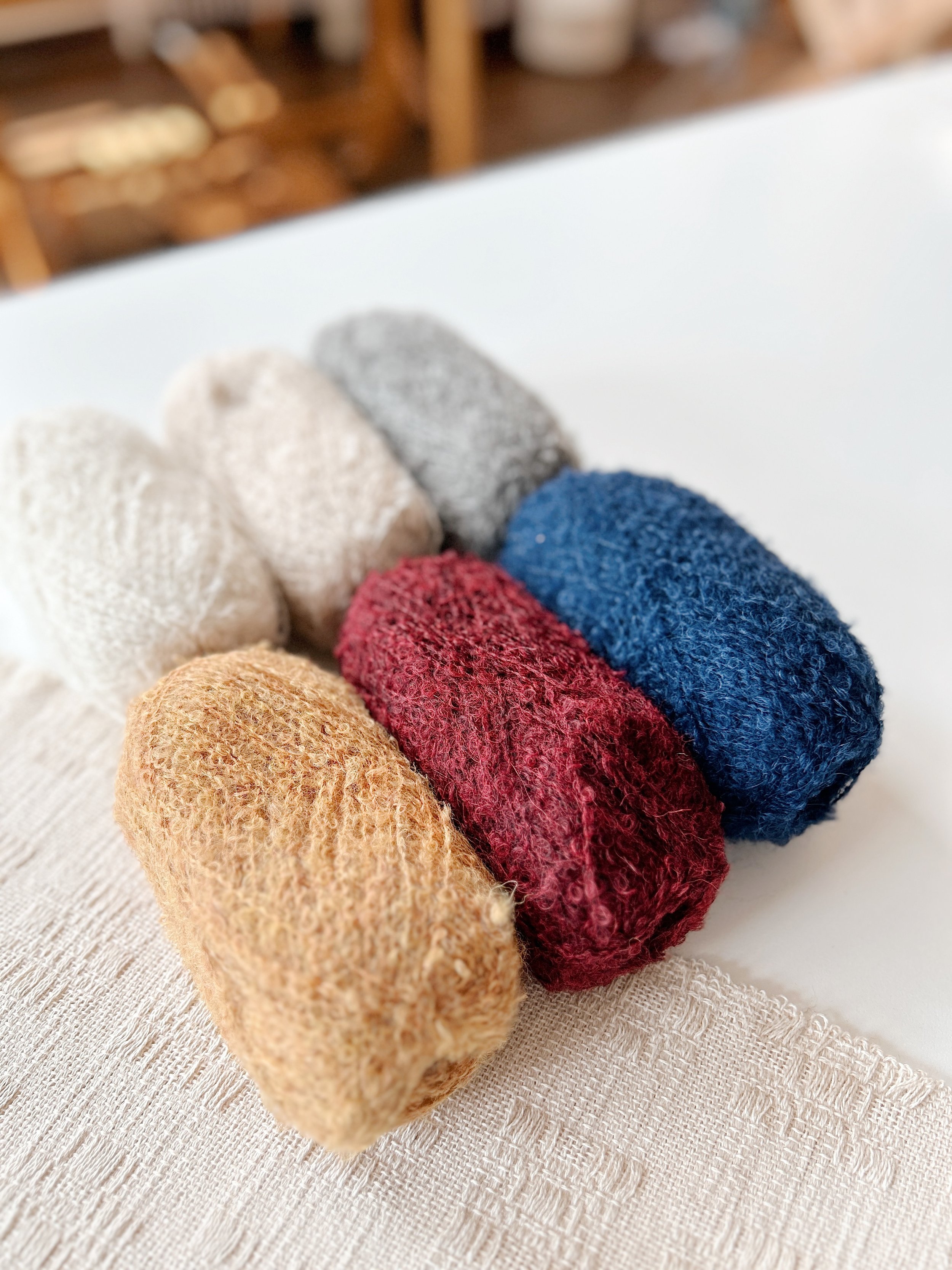 isager alpaca bouclé (6 colors) — Weaver House