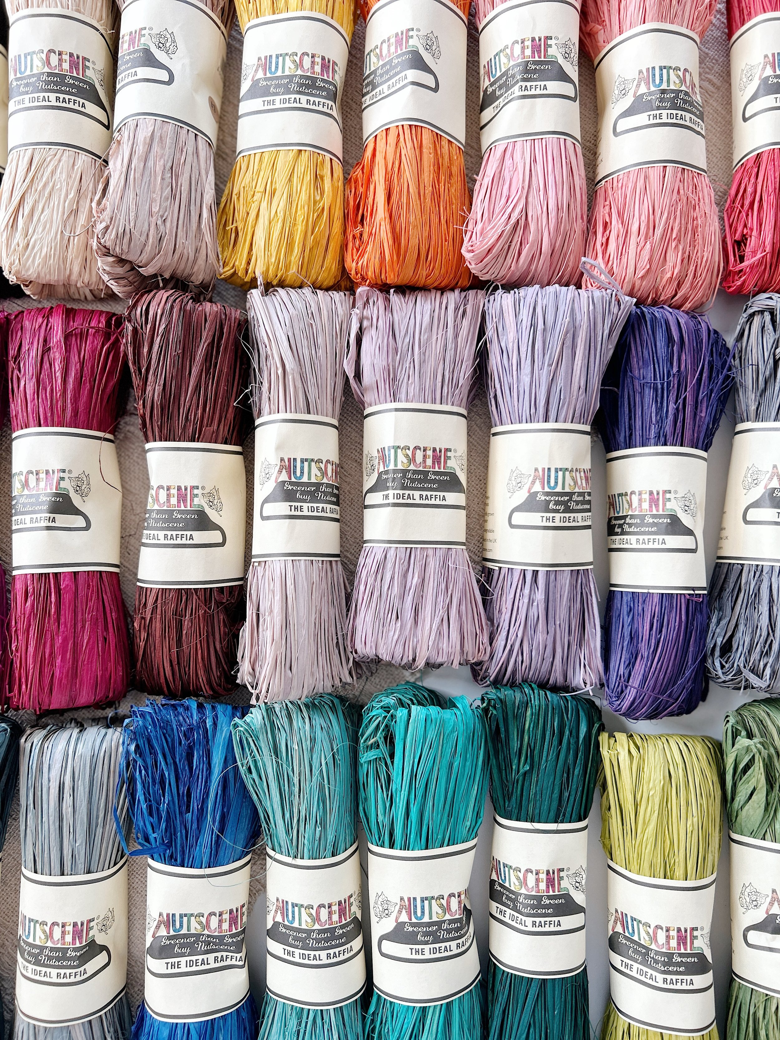 nutscene raffia (26 colors) — Weaver House