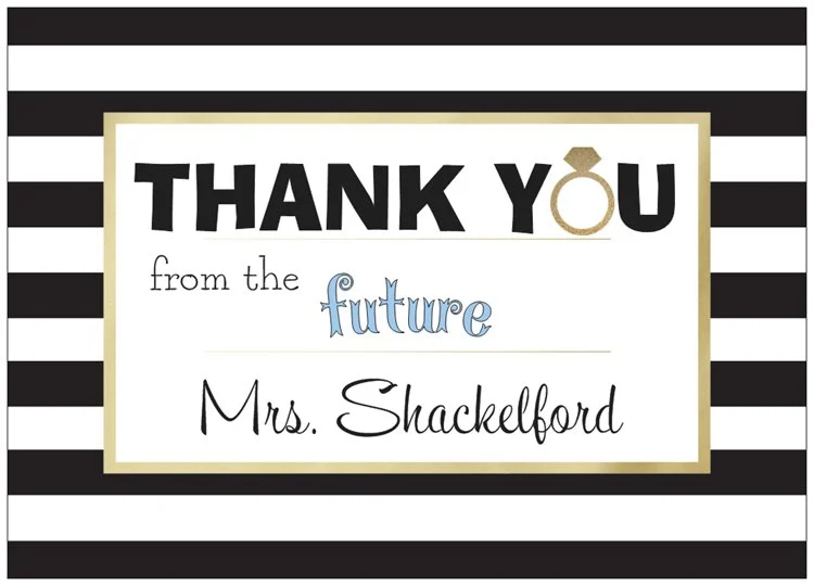 Custom Thank You Notes that Won't Break the Bank