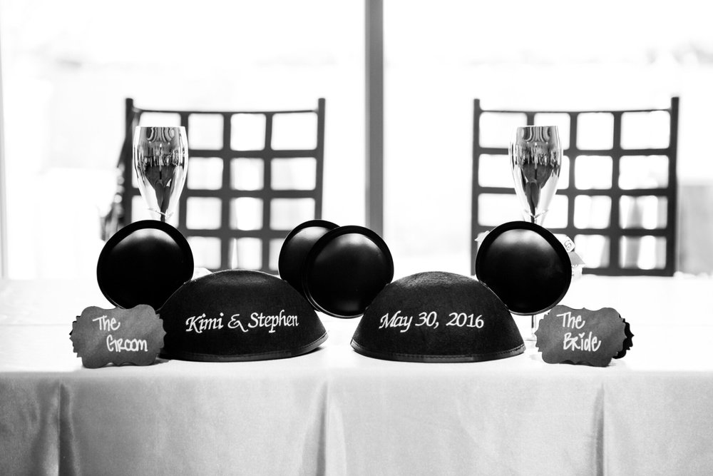 decor on our sweetheart table