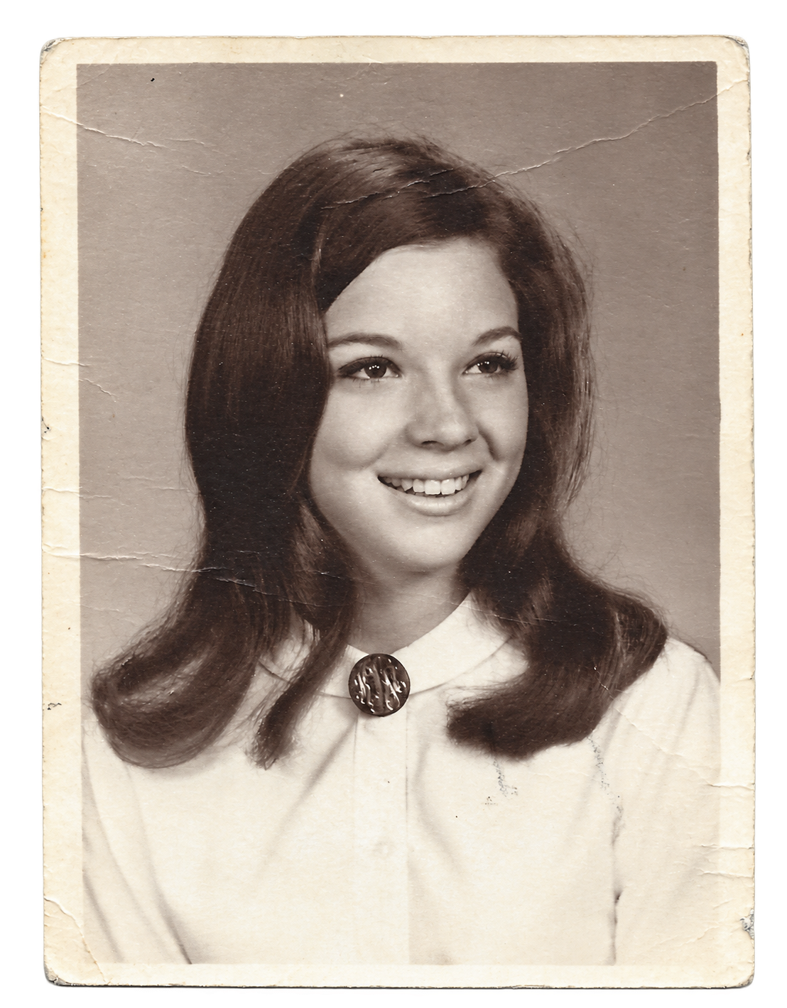 A photo of Kerry Keyes as a young woman