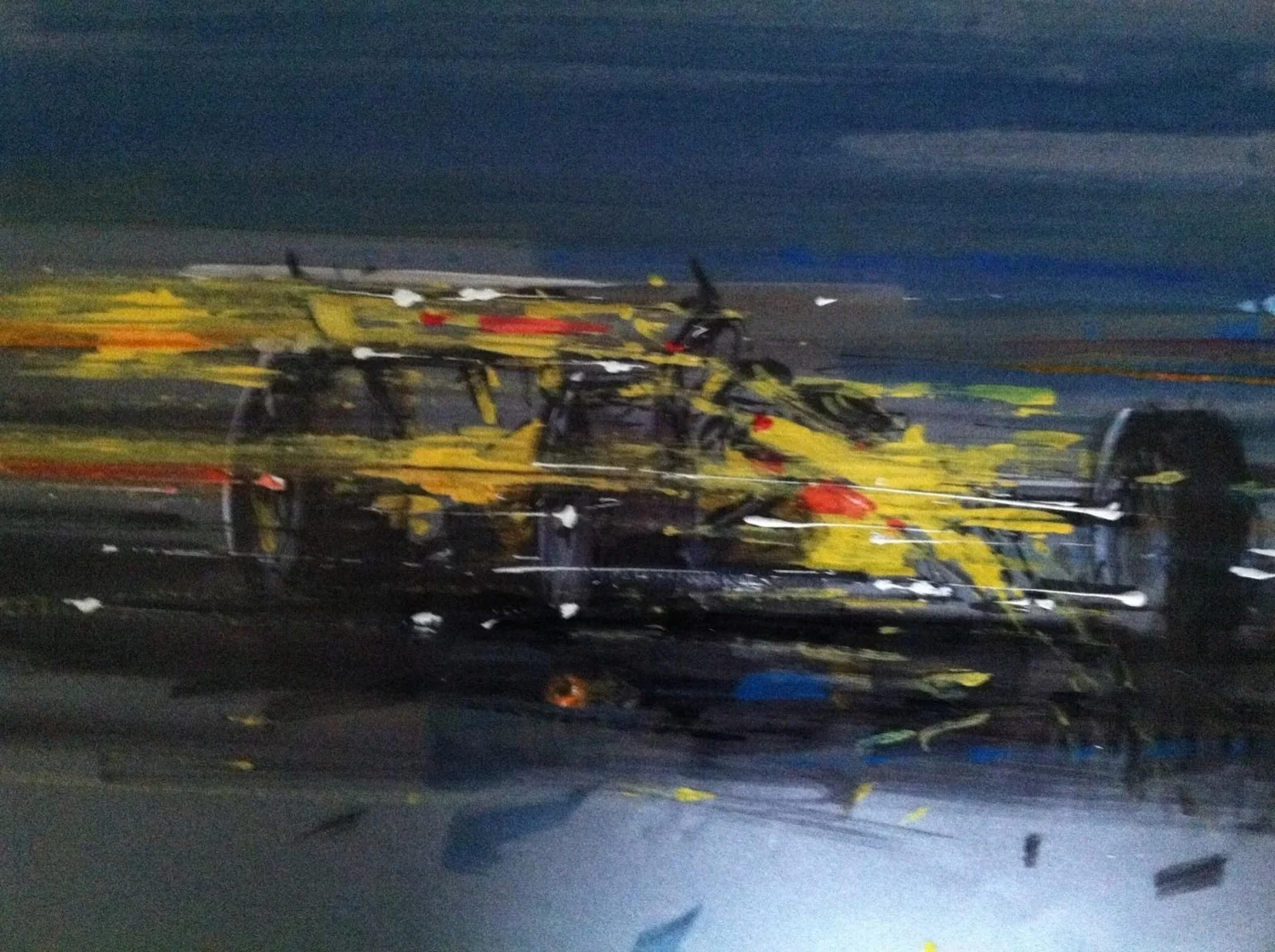 Automobile mural