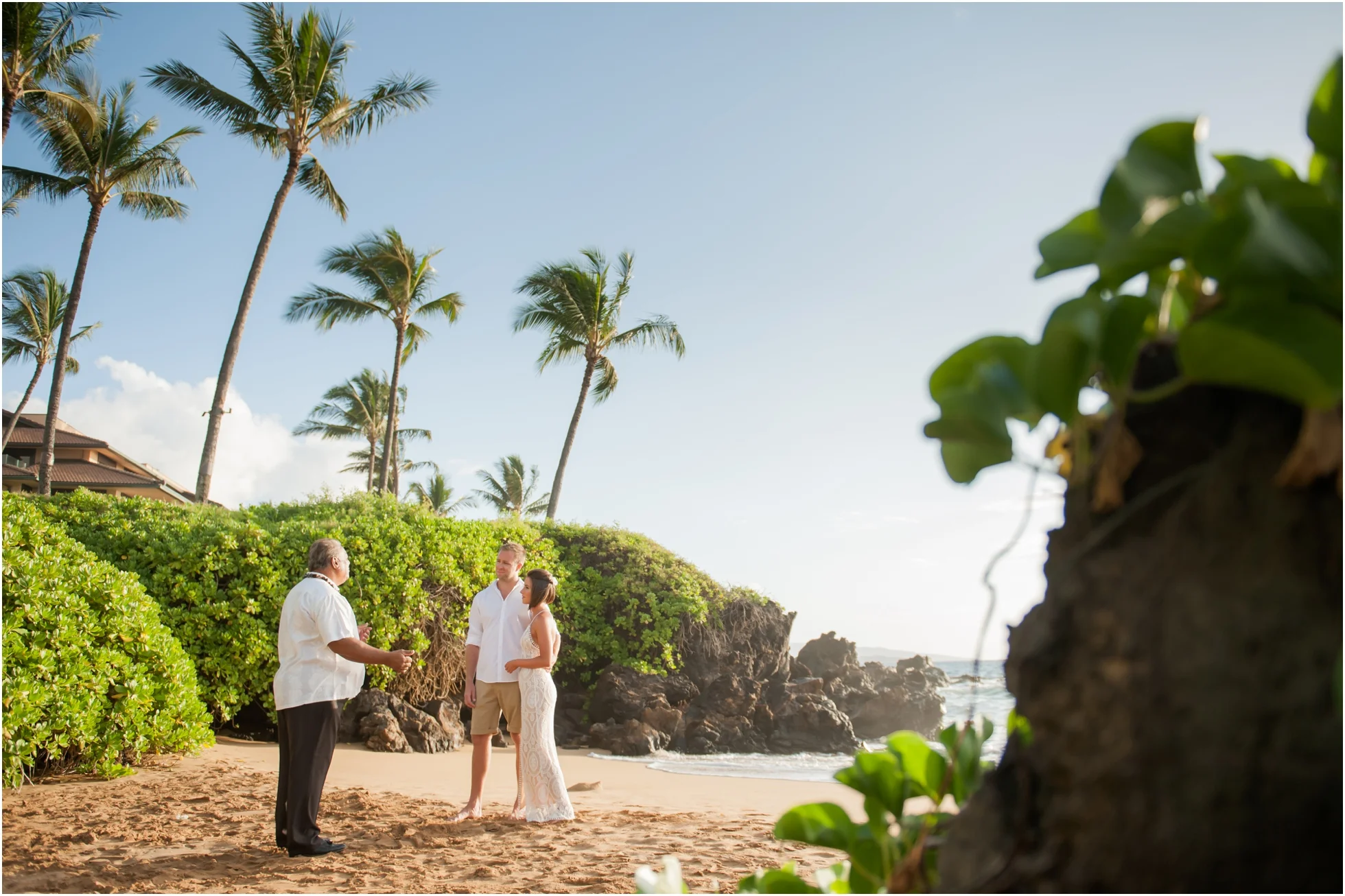 Maui Beach Wedding by Naomi Levit Photography