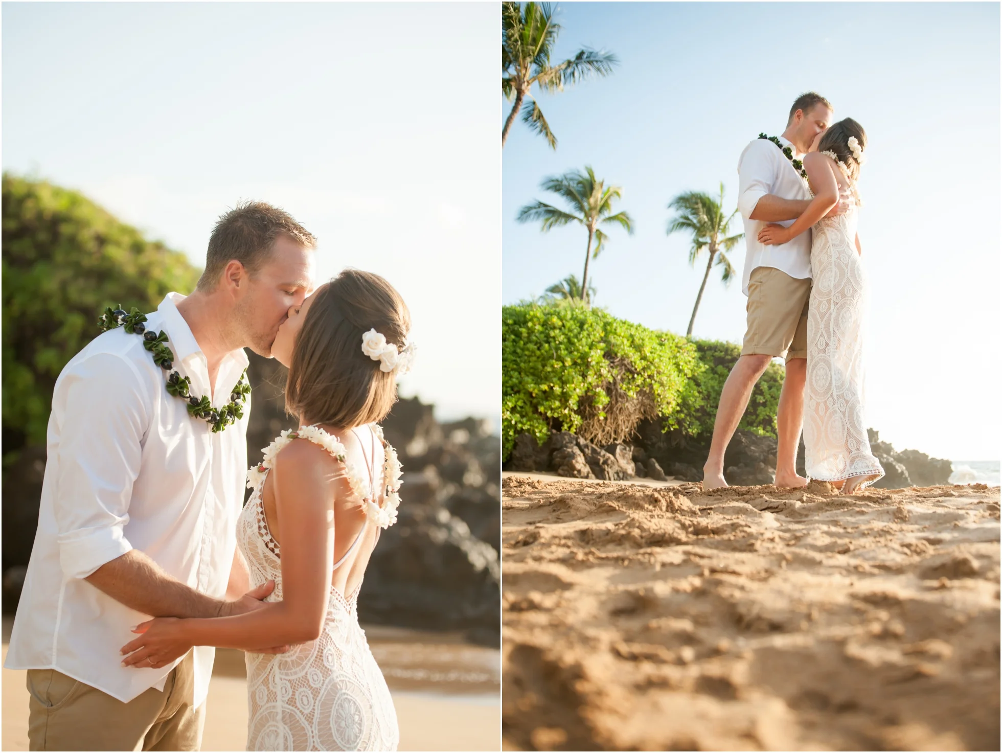 Maui Beach Wedding by Naomi Levit Photography