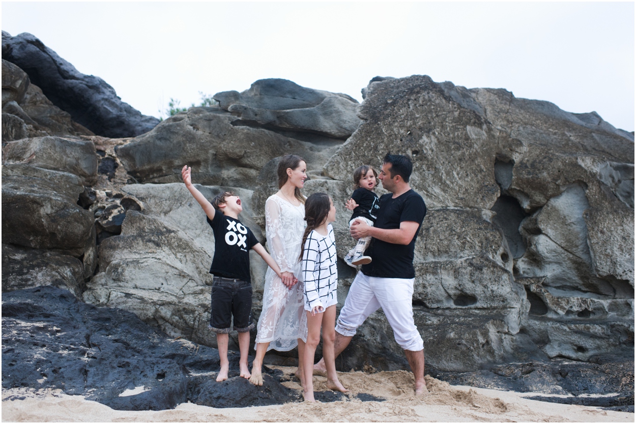 Maui Family Photos at Ironwoods Beach Kapalua