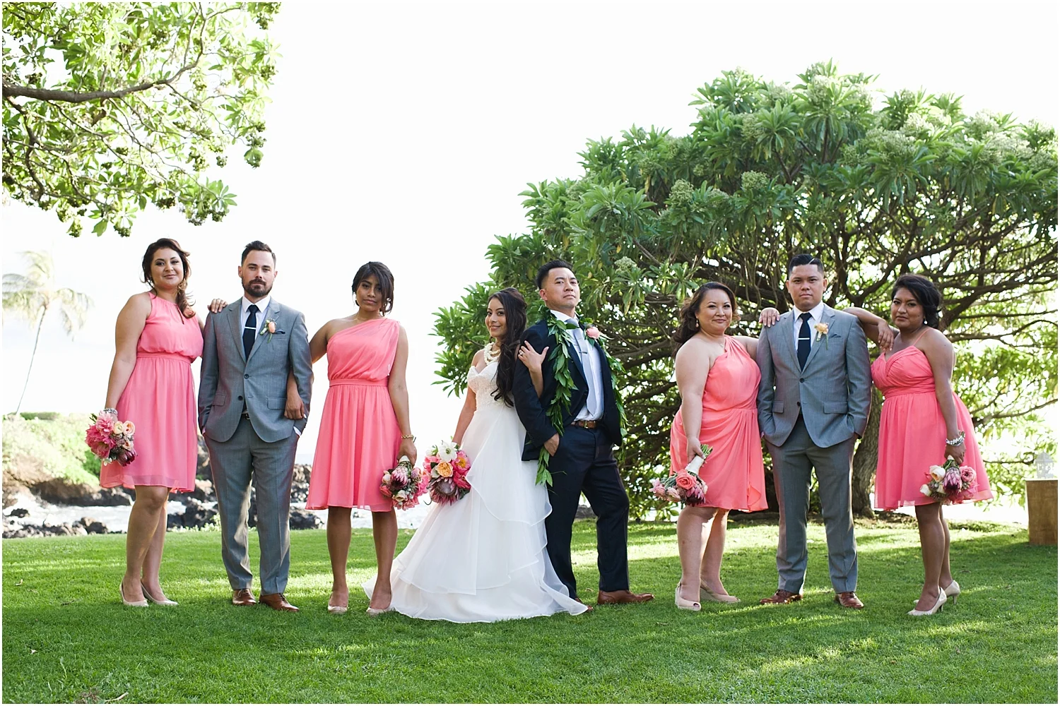 Romantic Maui Oceanfront Wedding at Kukahiko Estate