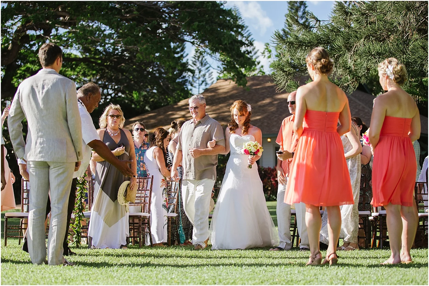 Maui Destination Wedding at Olowalu Plantation House