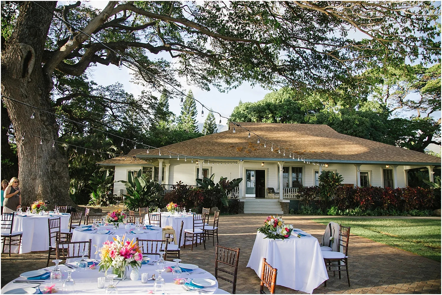 Maui Destination Wedding at Olowalu Plantation House
