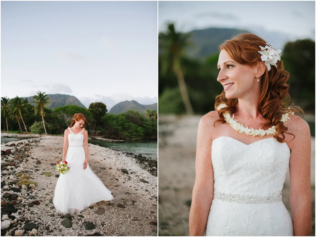 Maui Destination Wedding at Olowalu Plantation House