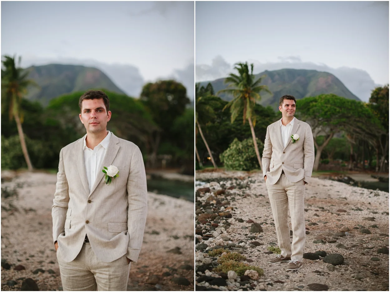 Maui Destination Wedding at Olowalu Plantation House